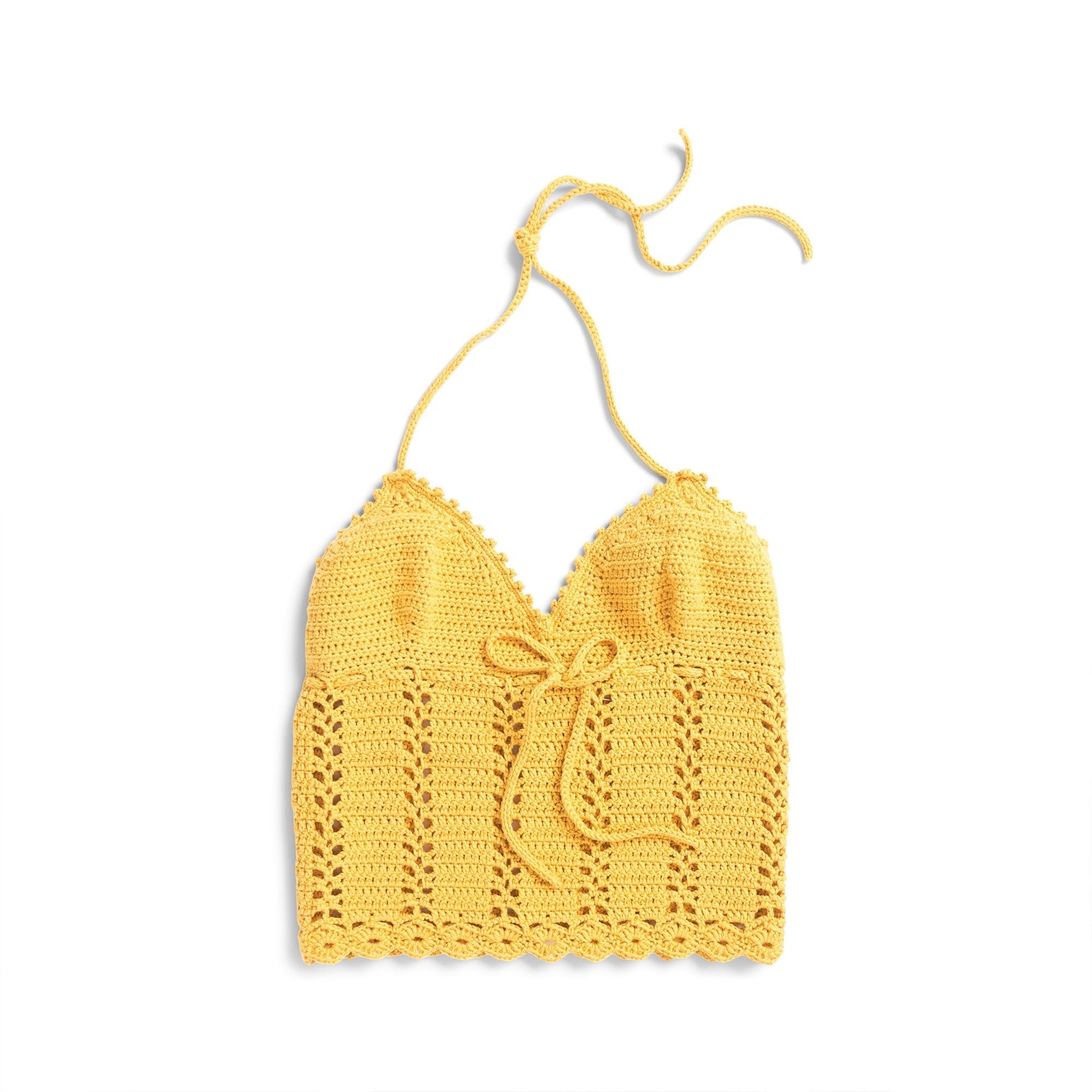 Bernat Lacy Crochet Halter Top (Digital Download)