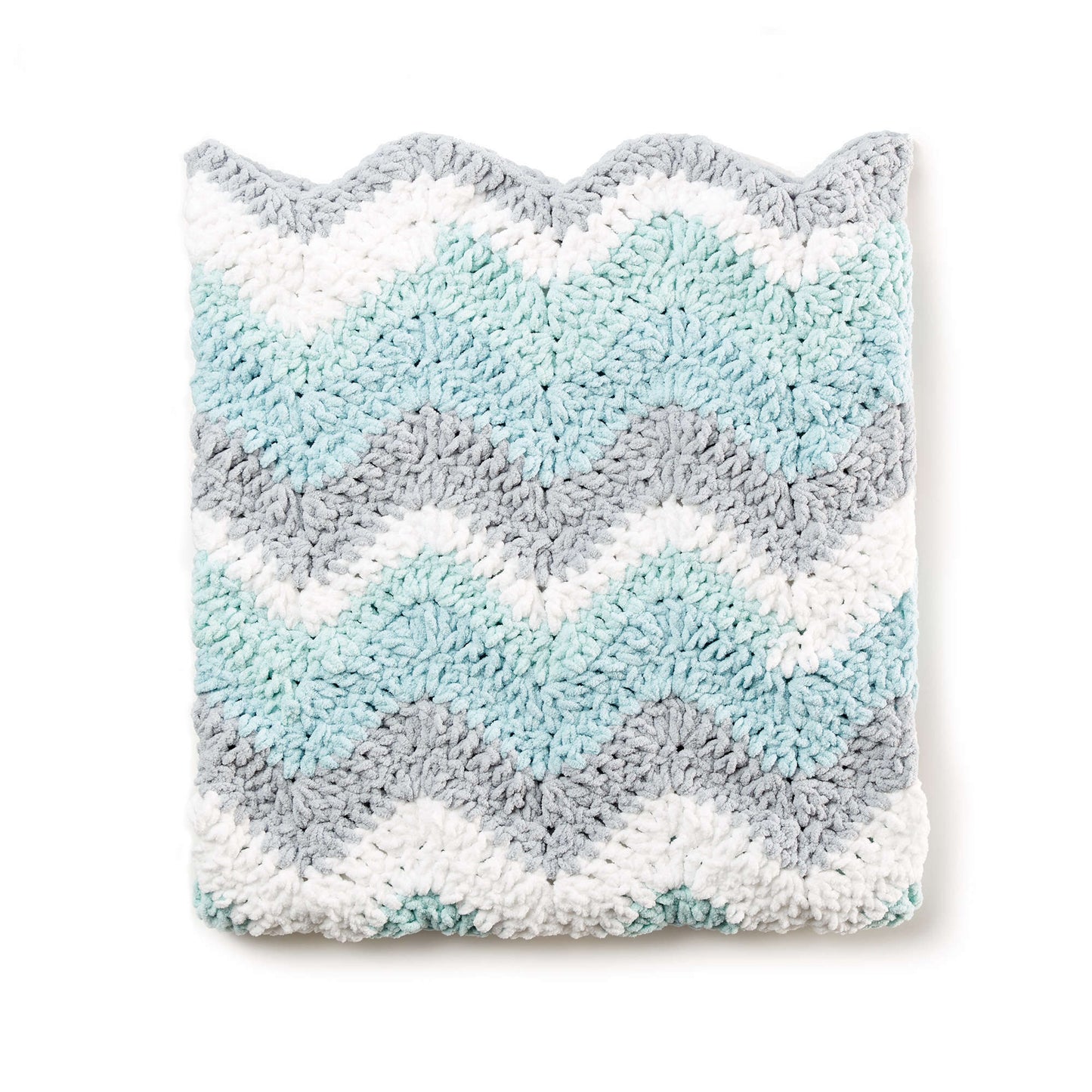 Bernat Crochet Chevron Baby Blanket (Digital Download)