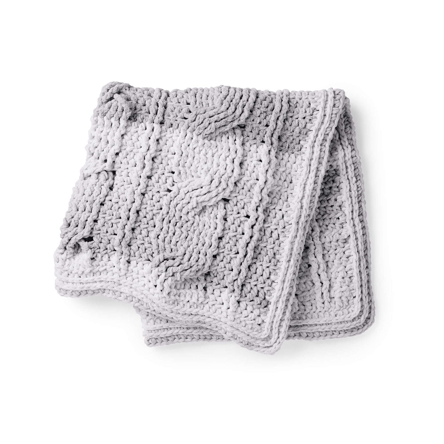 Bernat Crochet Big Cables Blanket