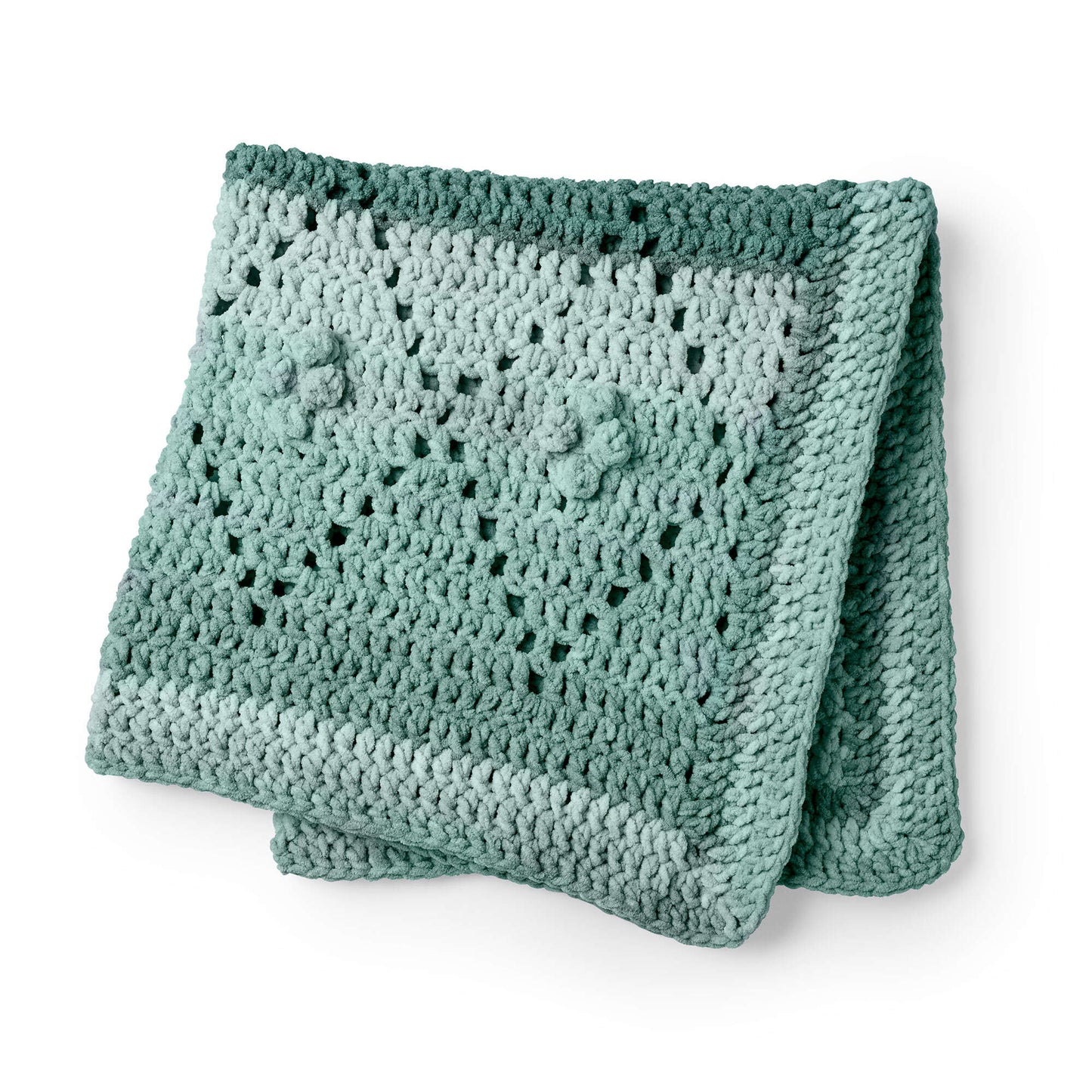 Bernat Diamond Filet Crochet Blanket