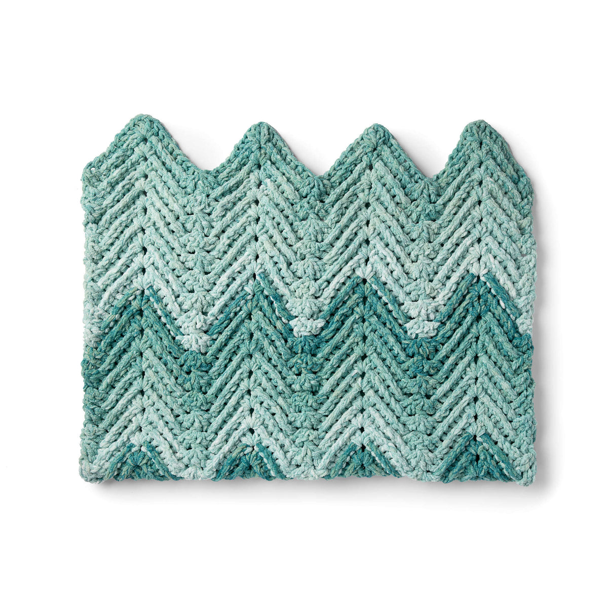 Bernat Ridged Crochet Baby Blanket (Digital Download)