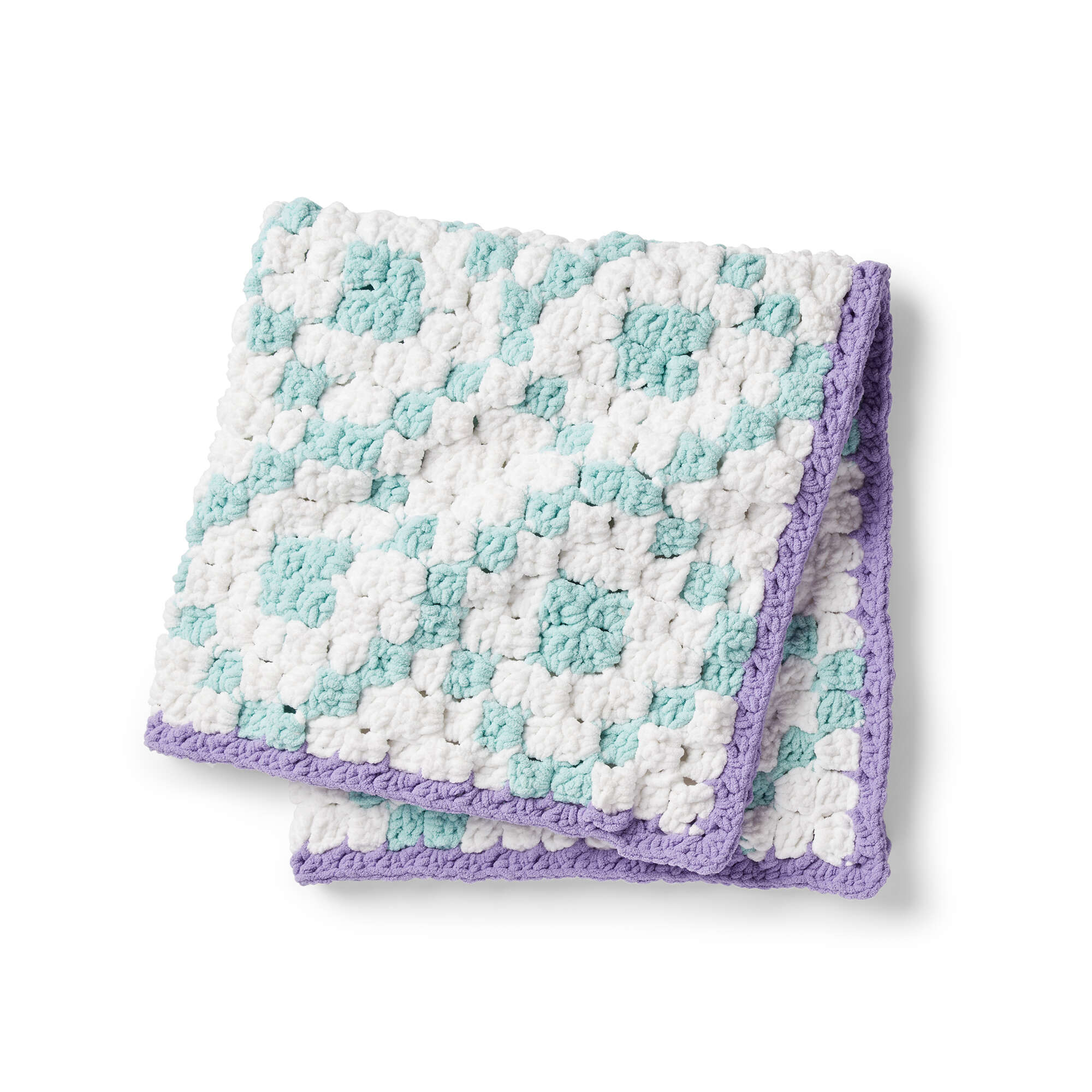 Bernat Geometric C2C Crochet Blanket (Digital Download)