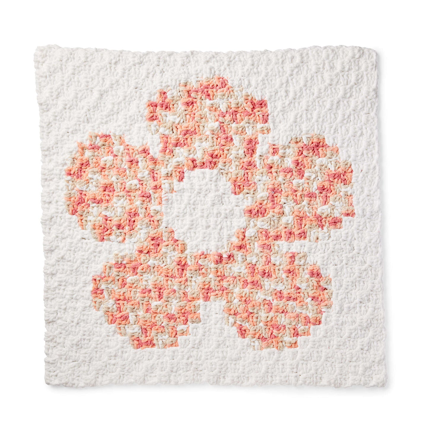 Bernat Flower Power Crochet Blanket (Digital Download)
