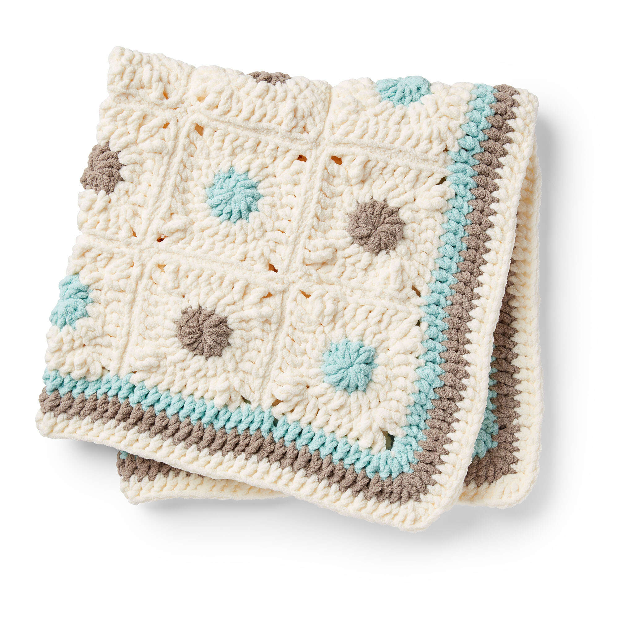 Bernat Little Dots Crochet Baby Blanket (Digital Download)