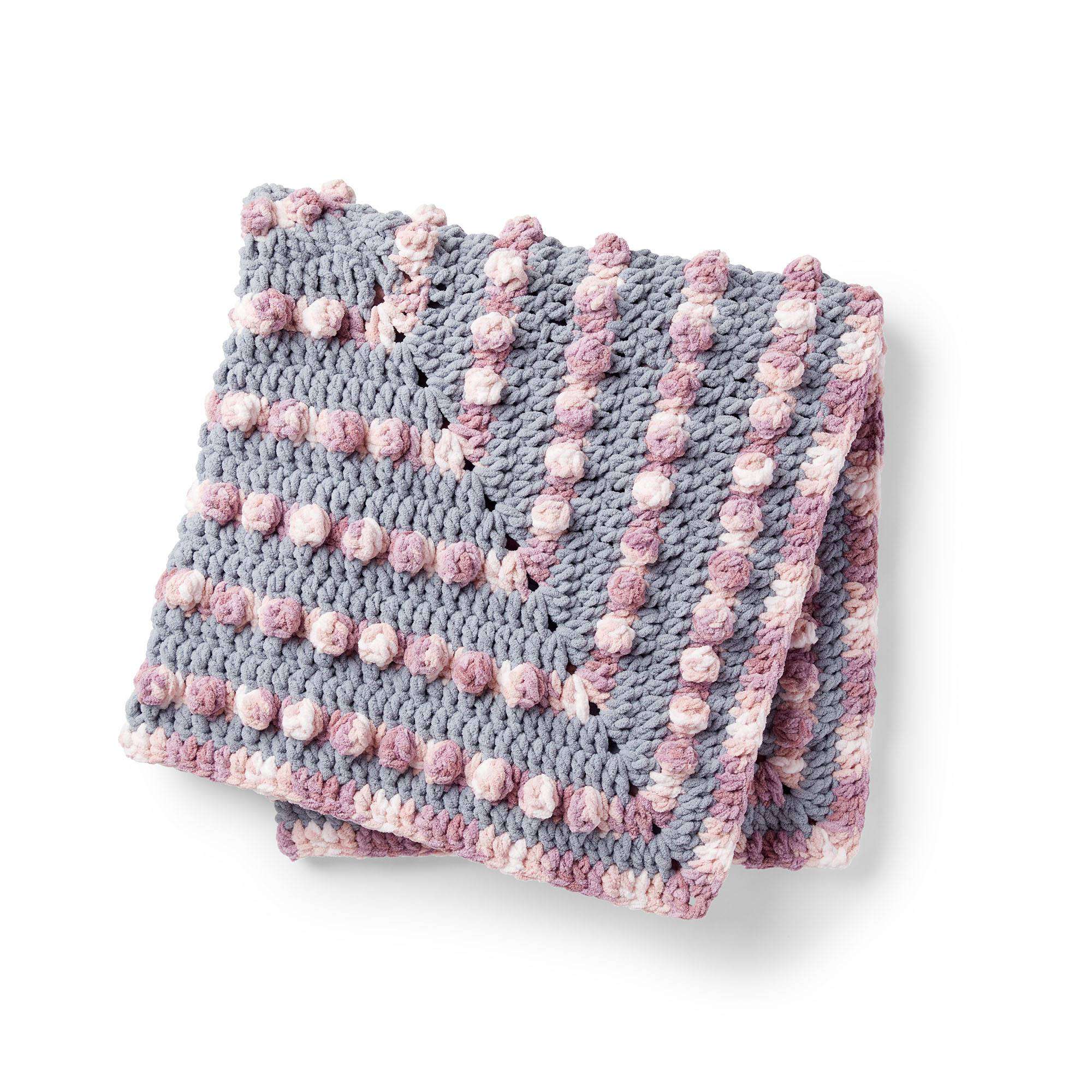 Bernat Poppin Crochet Baby Blanket (Digital Download)