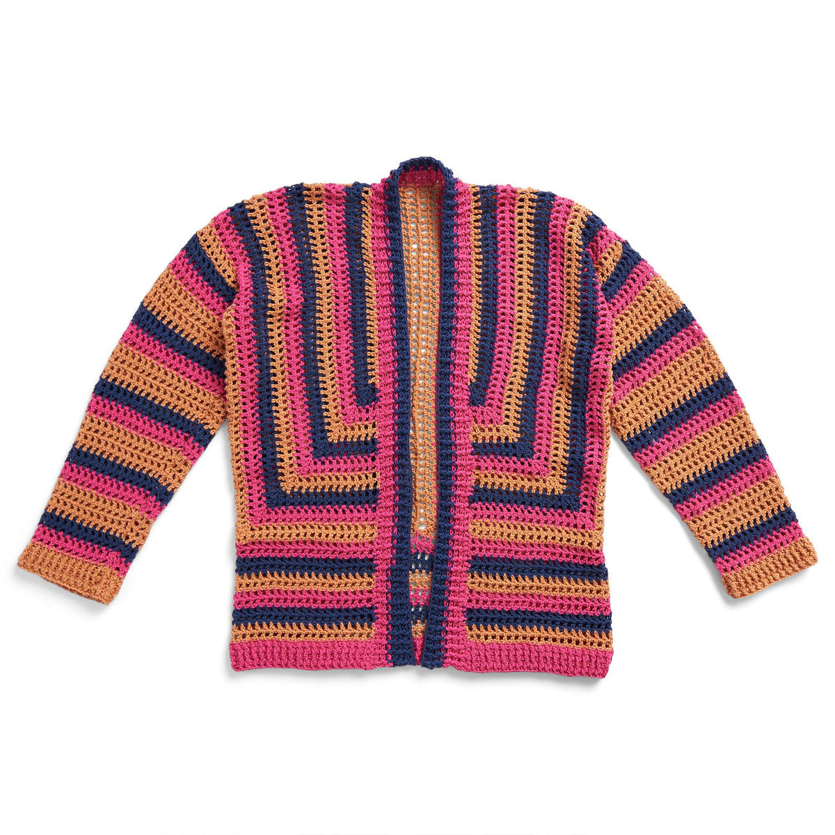 Bernat Bold Mesh Crochet Cardigan (Digital Download)