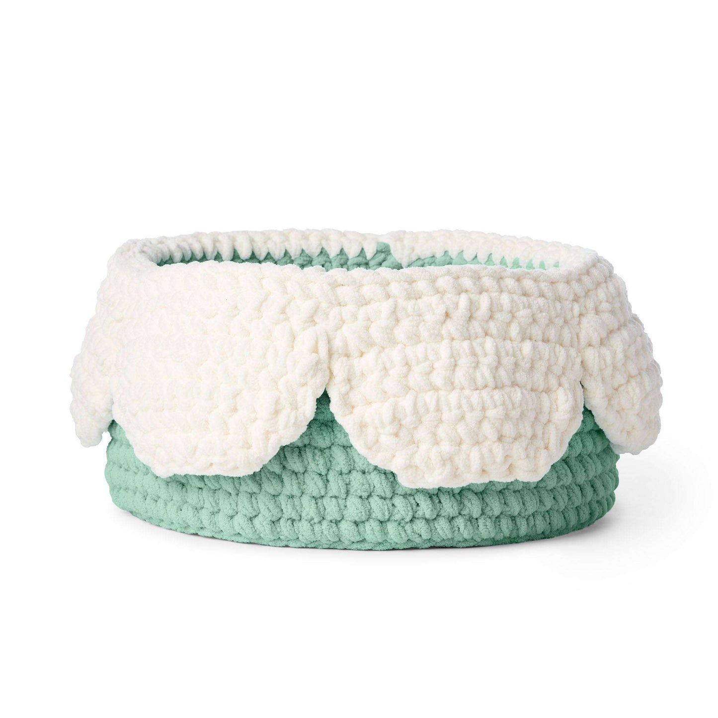 Bernat Crochet Petal Basket (Digital Download)