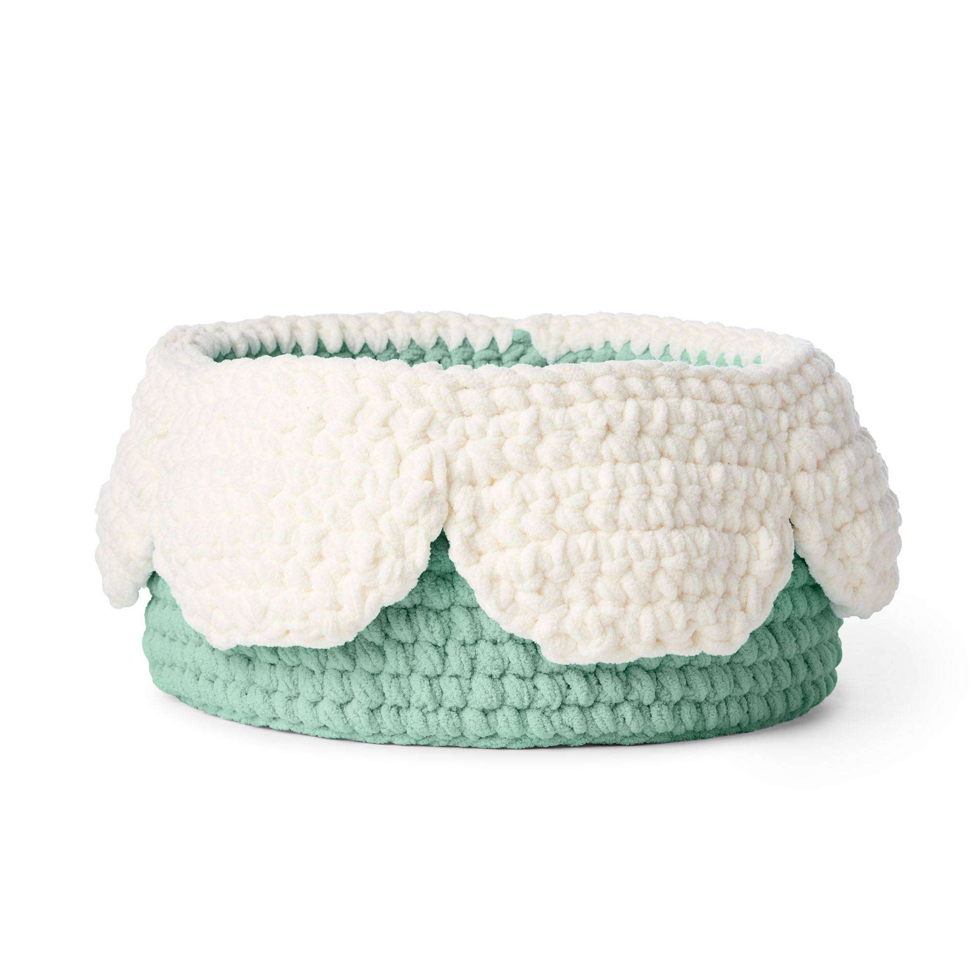 Bernat Crochet Petal Basket (Digital Download)