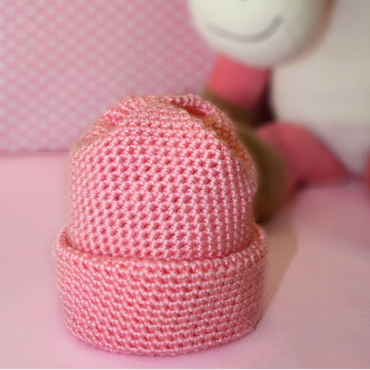 Bernat Preemie Hat Crochet (Digital Download)