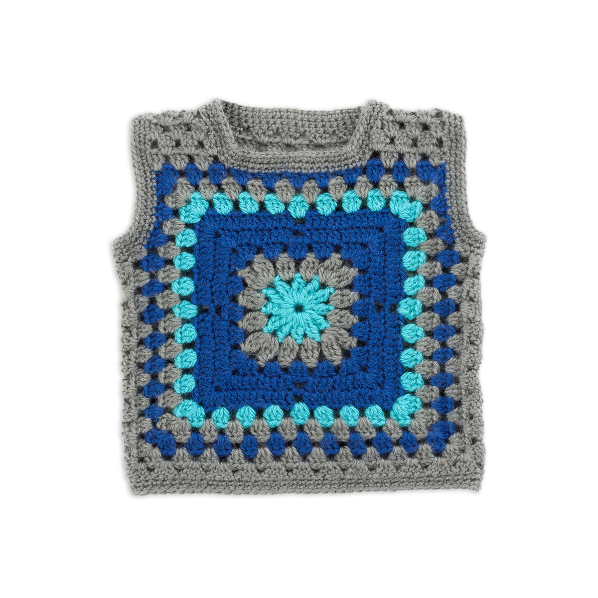 Bernat Crochet Wee Granny Vest (Digital Download)