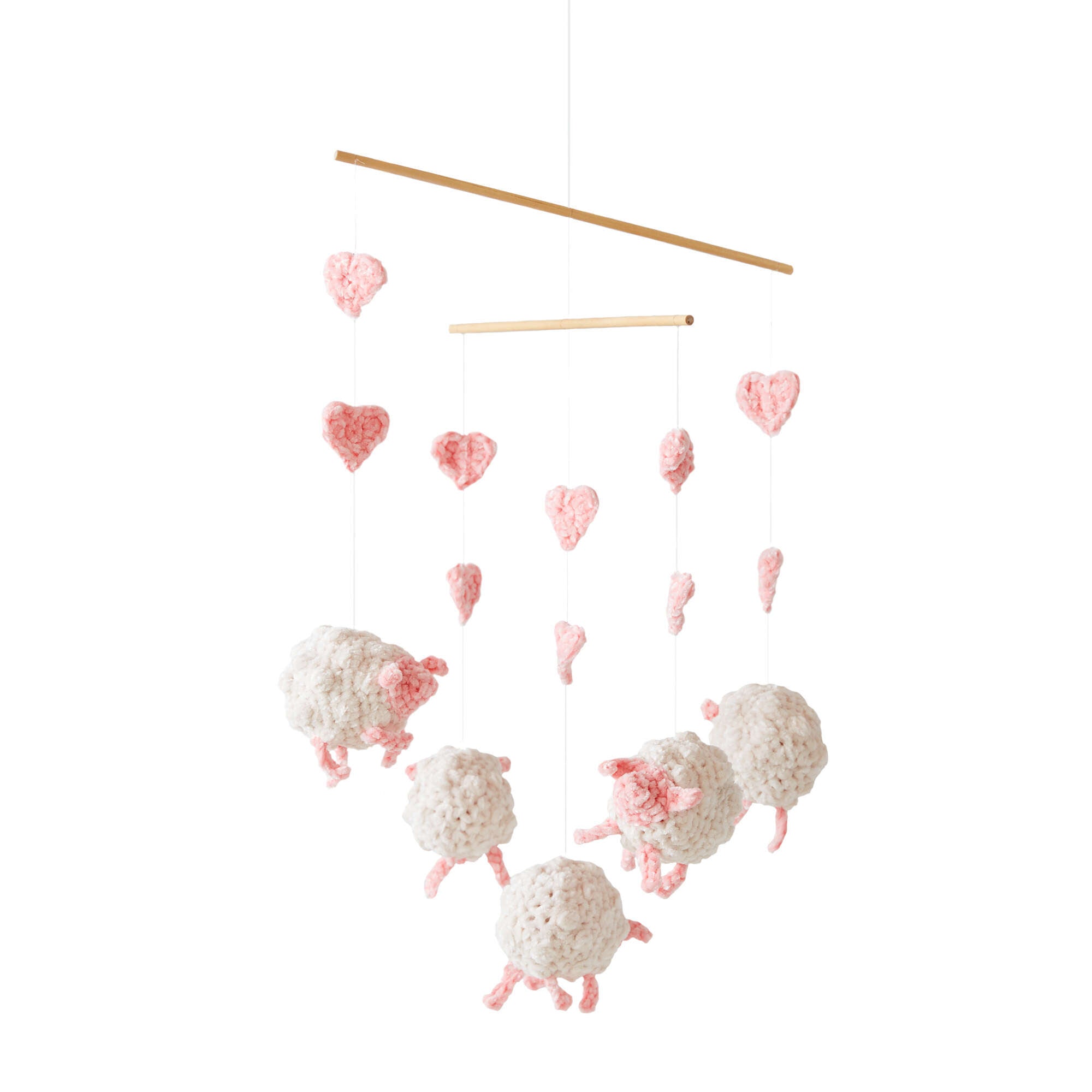 Bernat Crochet Sheep Mobile (Digital Download)