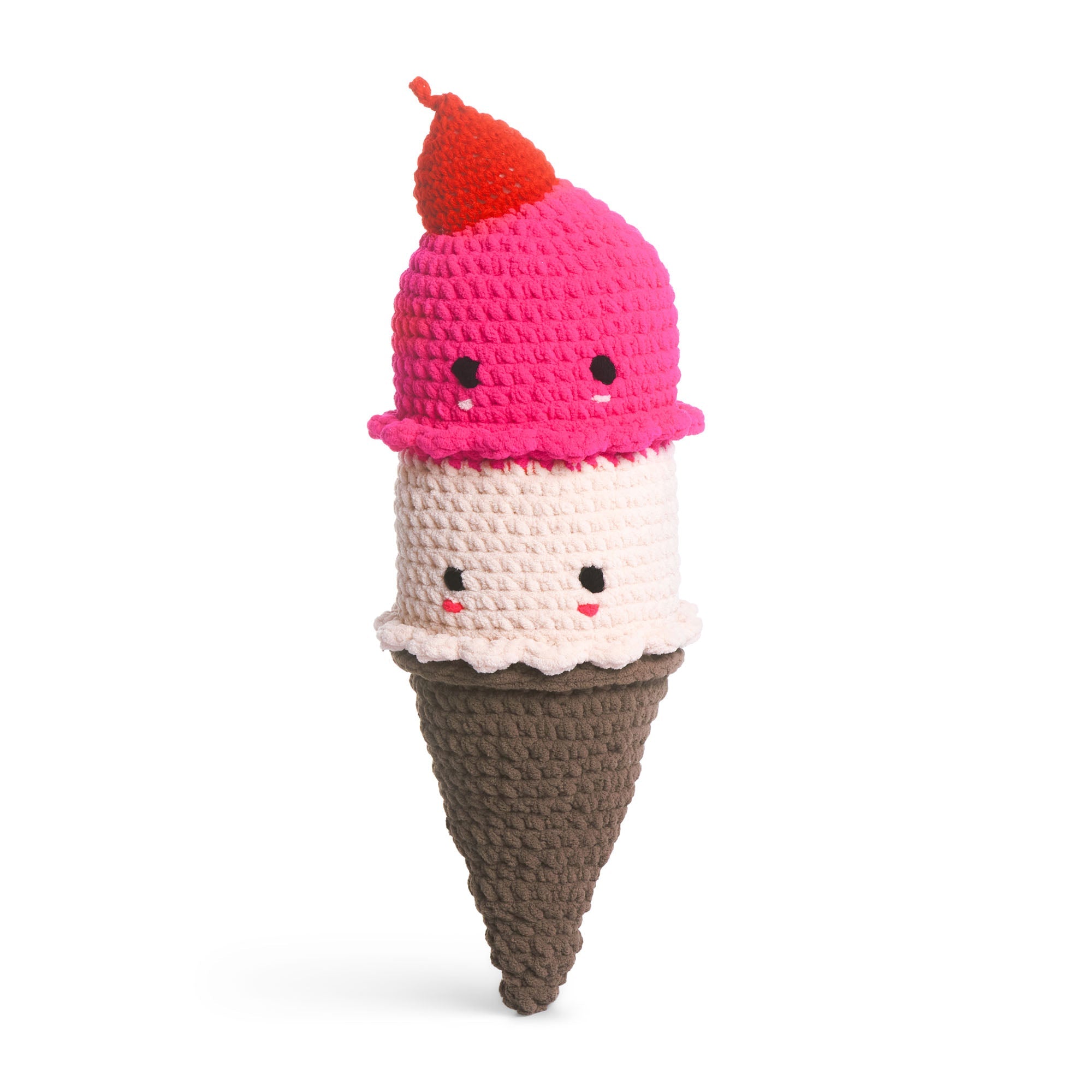Bernat Crochet Ice Cream Cone Toy