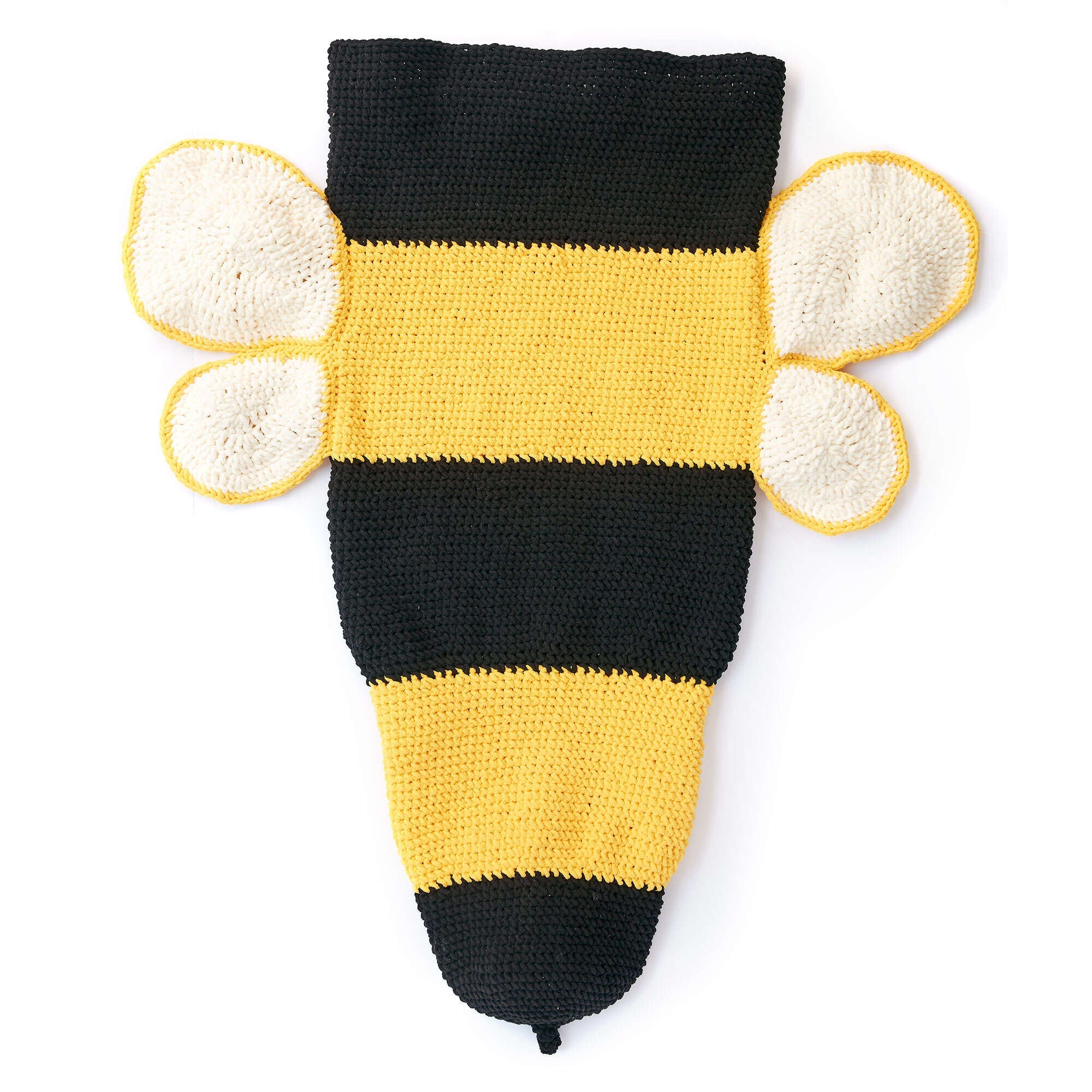 Bernat Bumble Bee Crochet Snuggle Sack (Digital Download)