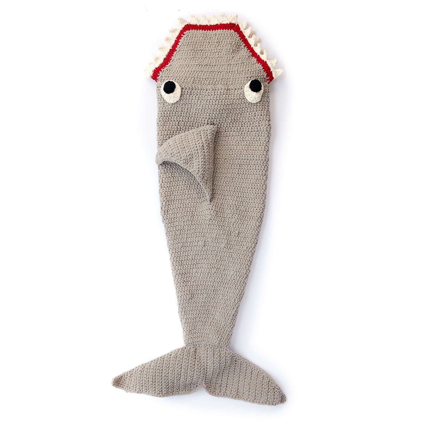 Bernat Fin-tastic Shark Snuggle Sack (Digital Download)