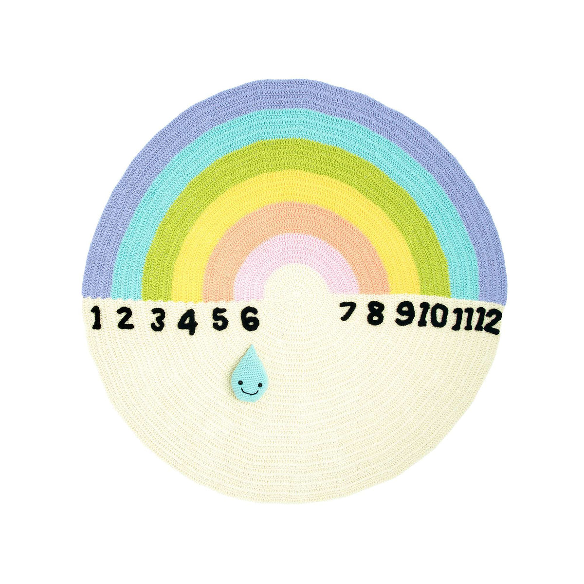 Bernat Crochet Rainbow Milestone Blanket