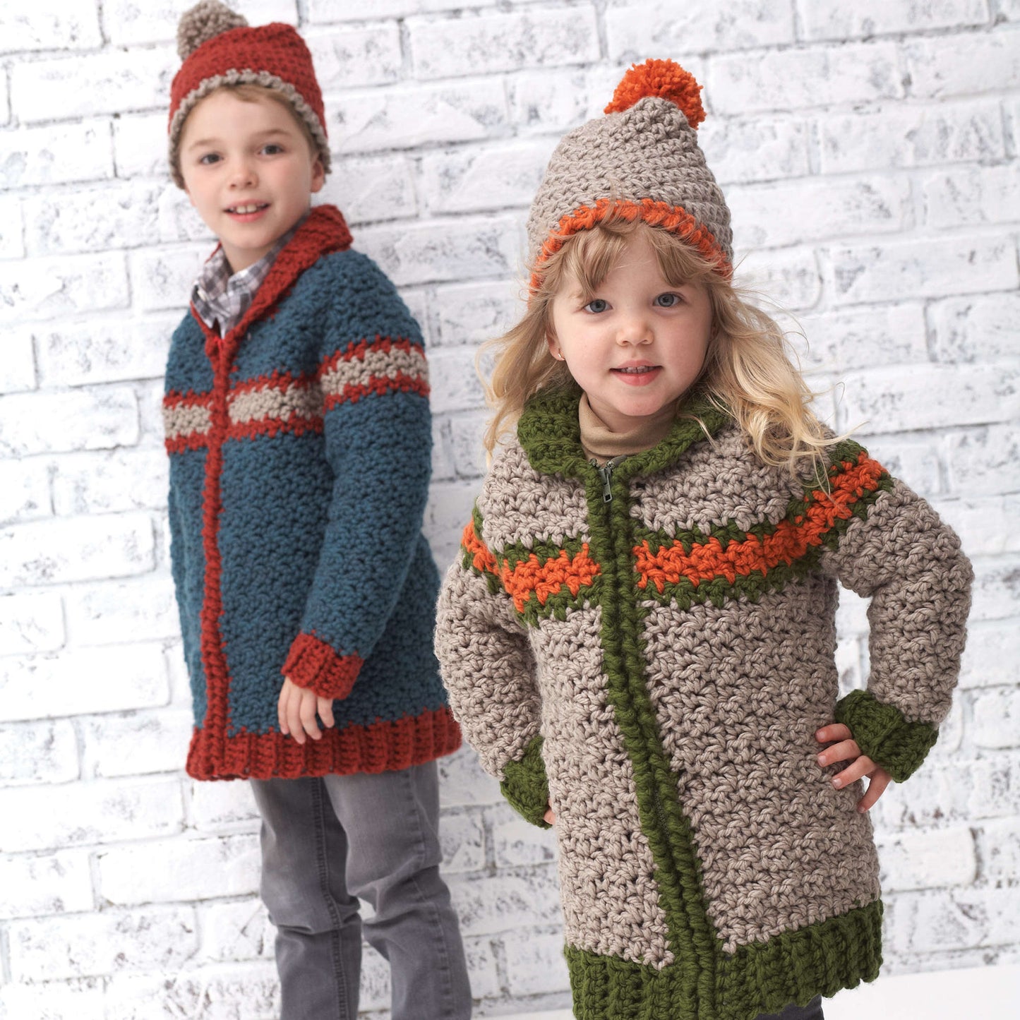 Bernat Crochet Kiddie Car Coat (Digital Download)