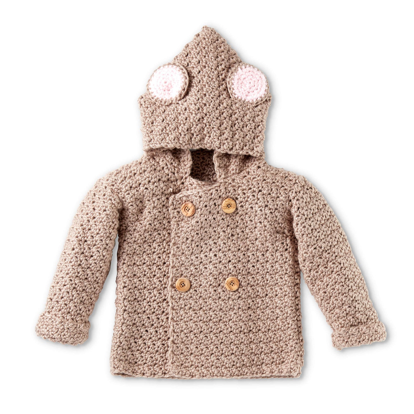 Bernat Mousie Crochet Hoodie (Digital Download)