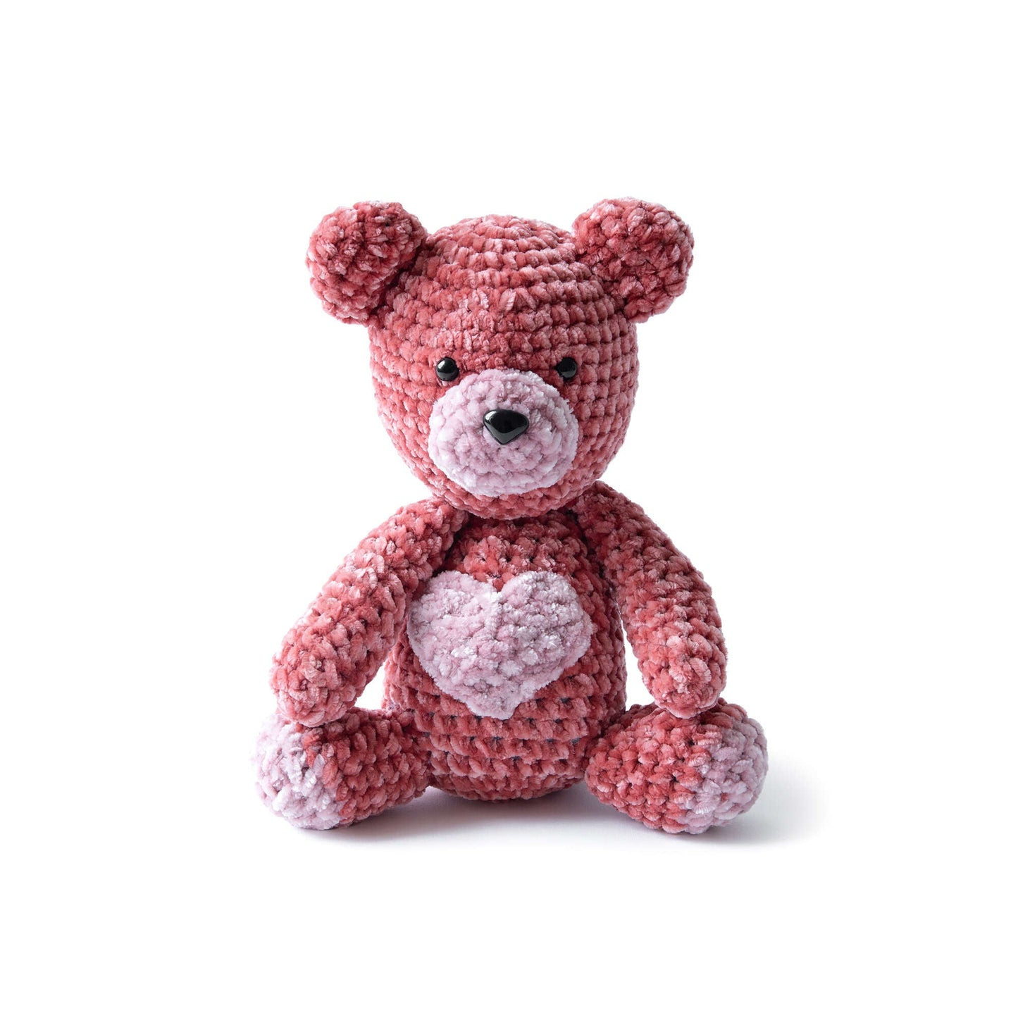 Bernat Velvet Valentine Crochet Bear (Digital Download)