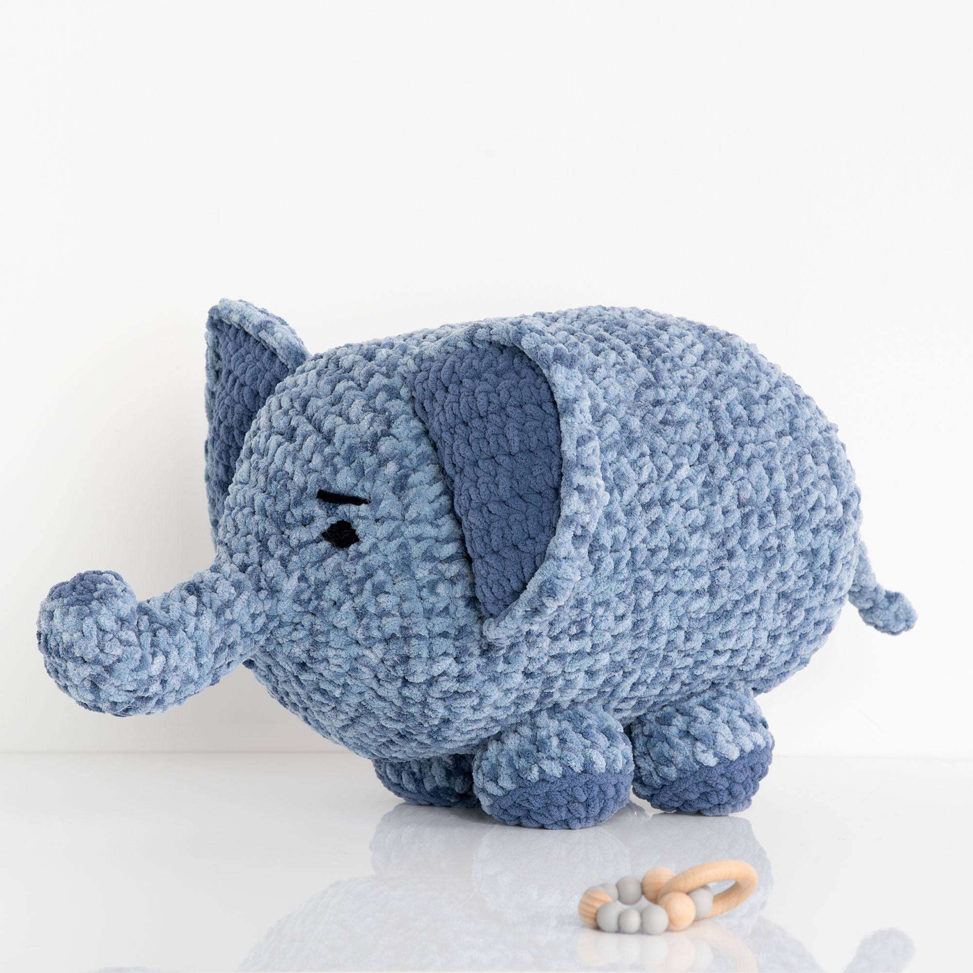 Bernat Ollie the Elephant Crochet Toy (Digital Download)