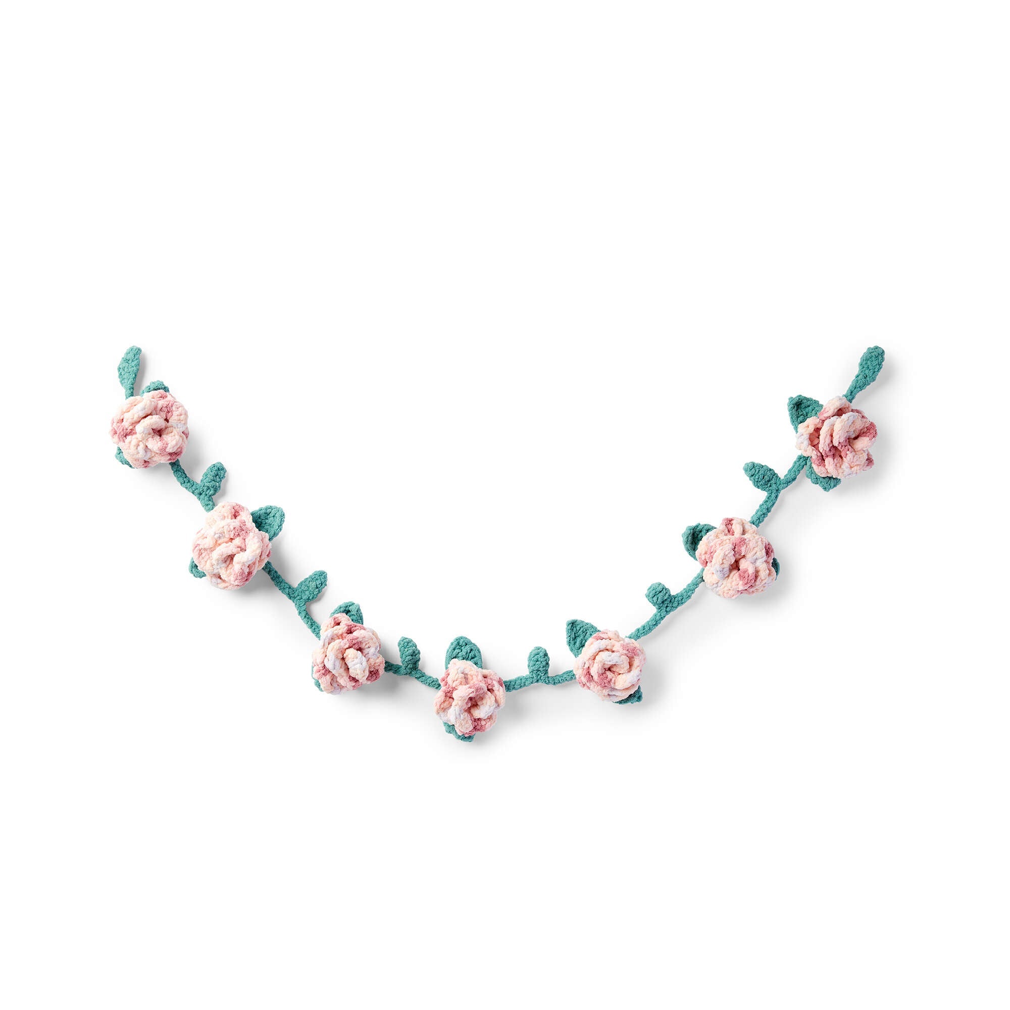 Bernat Crochet Rose Garland