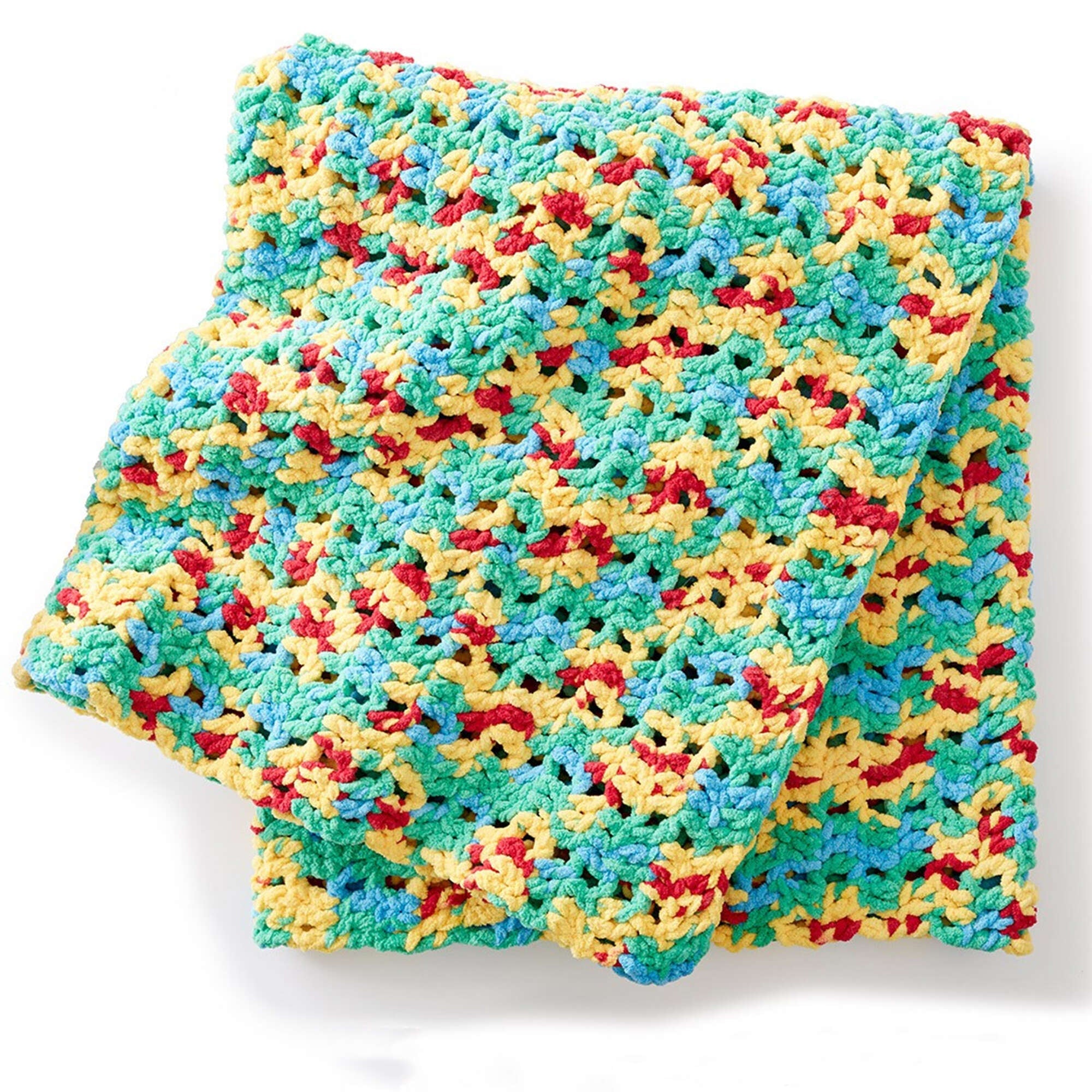 Bernat Bright Beginnings Crochet Blanket (Digital Download)