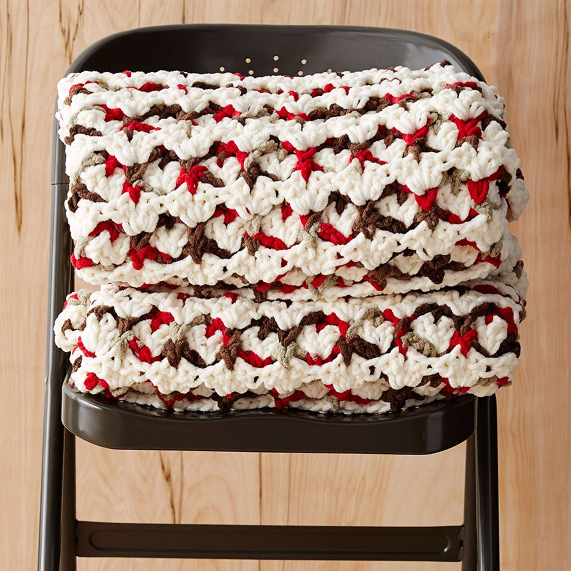 Bernat Puffy Stitch Crochet Blanket (Digital Download)