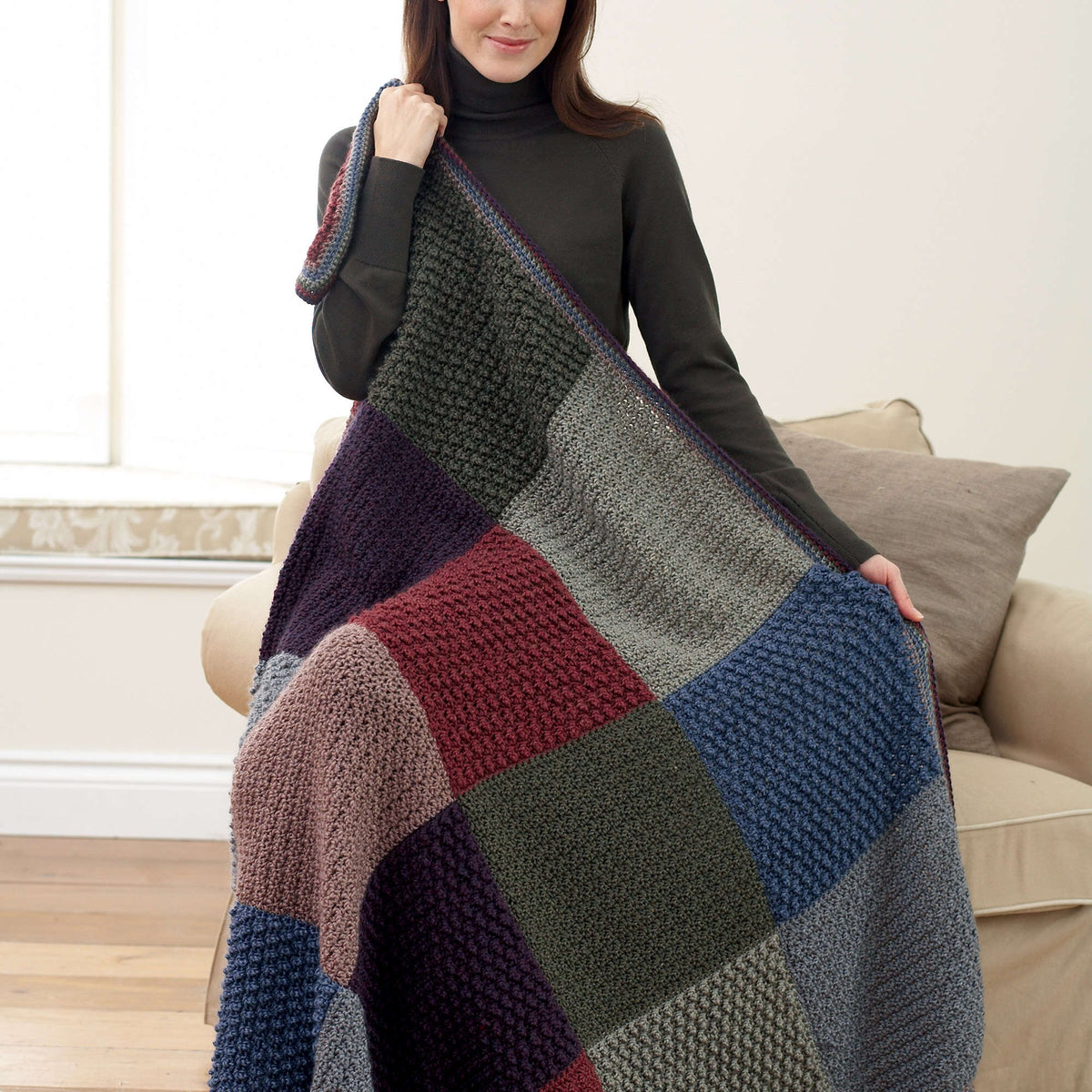 Bernat All Colors Afghan (Digital Download)