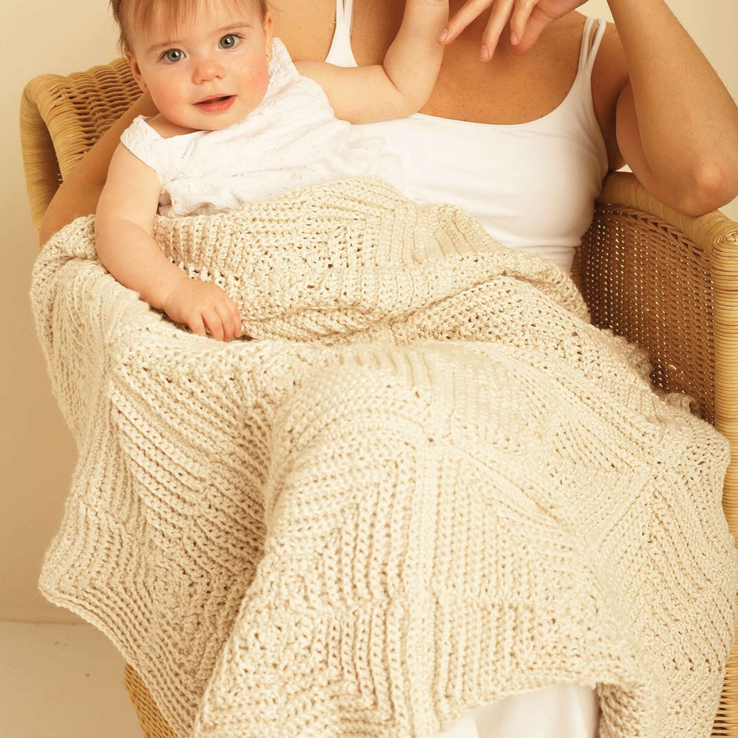 Bernat Mitered Crochet Blanket (Digital Download)