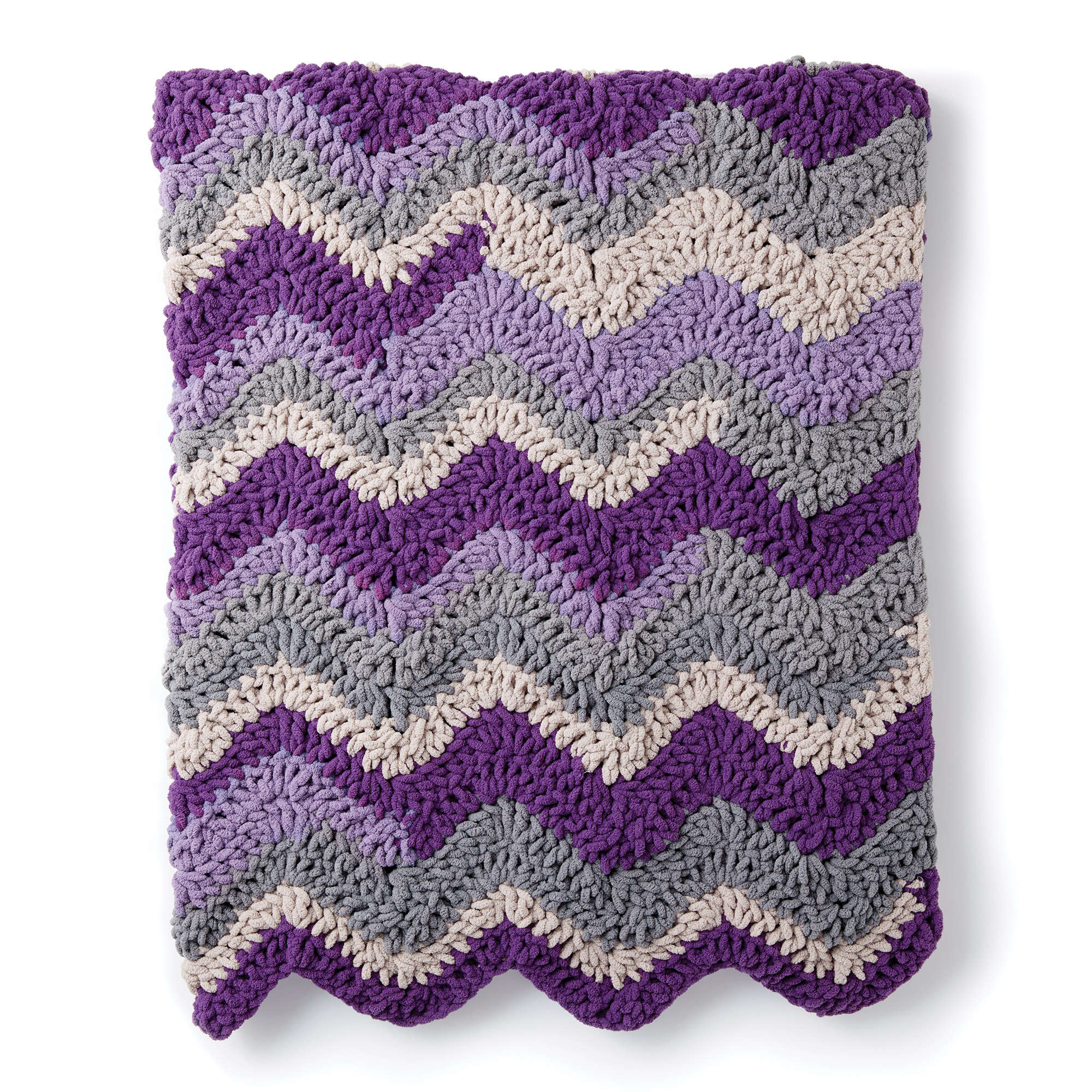 Bernat Chevron Crochet Blanket (Digital Download)