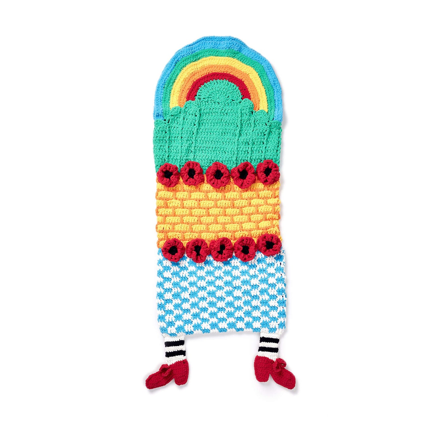 Bernat Over the Rainbow Crochet Snuggle Sack (Digital Download)