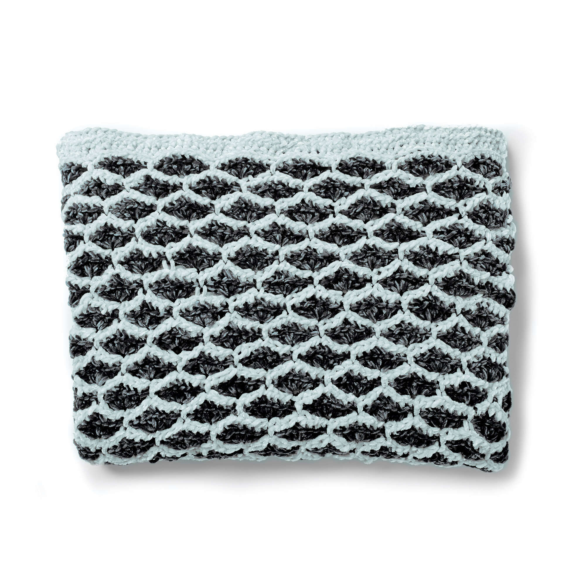 Bernat Lattice Shells Crochet Afghan (Digital Download)