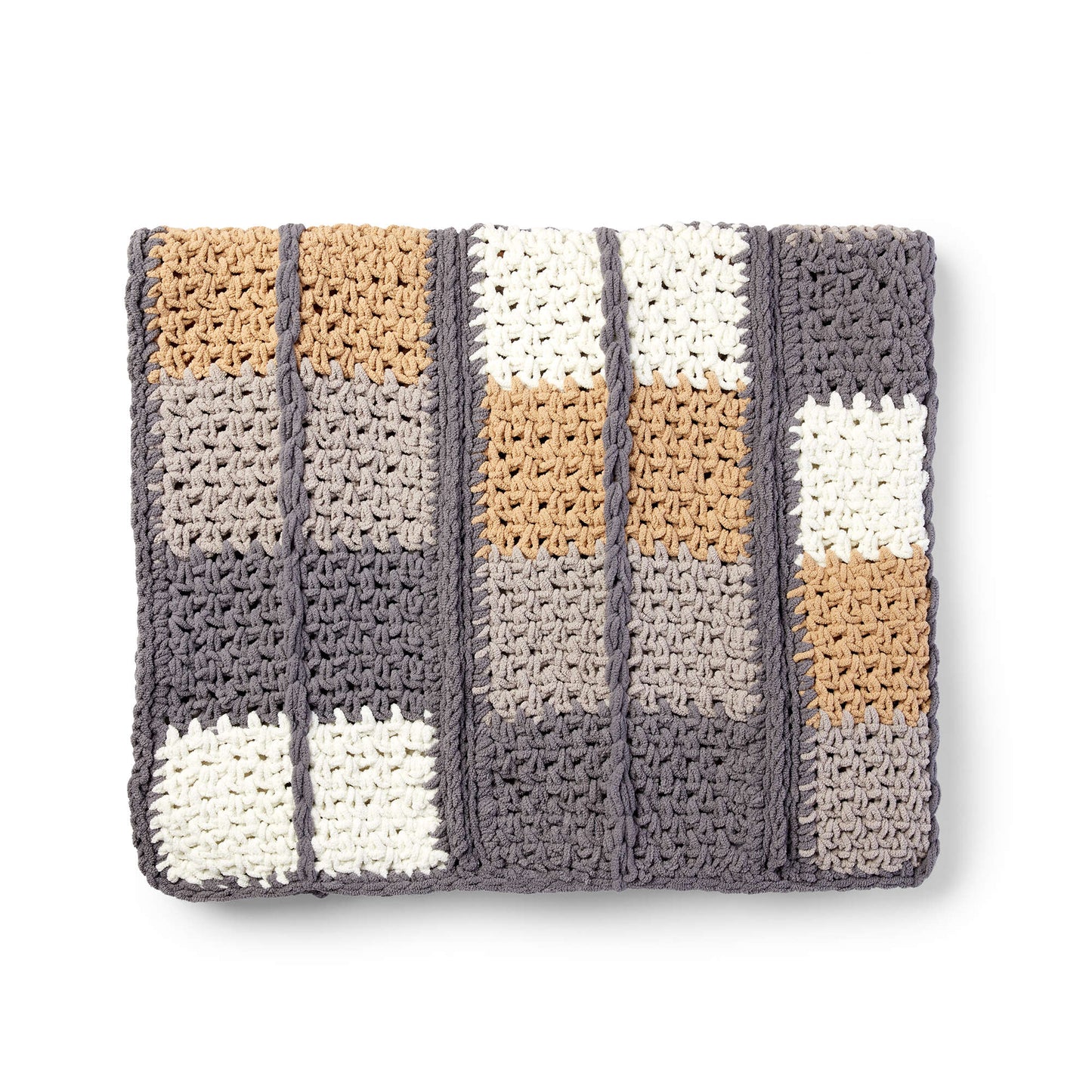 Bernat Keep In Check Crochet Blanket (Digital Download)