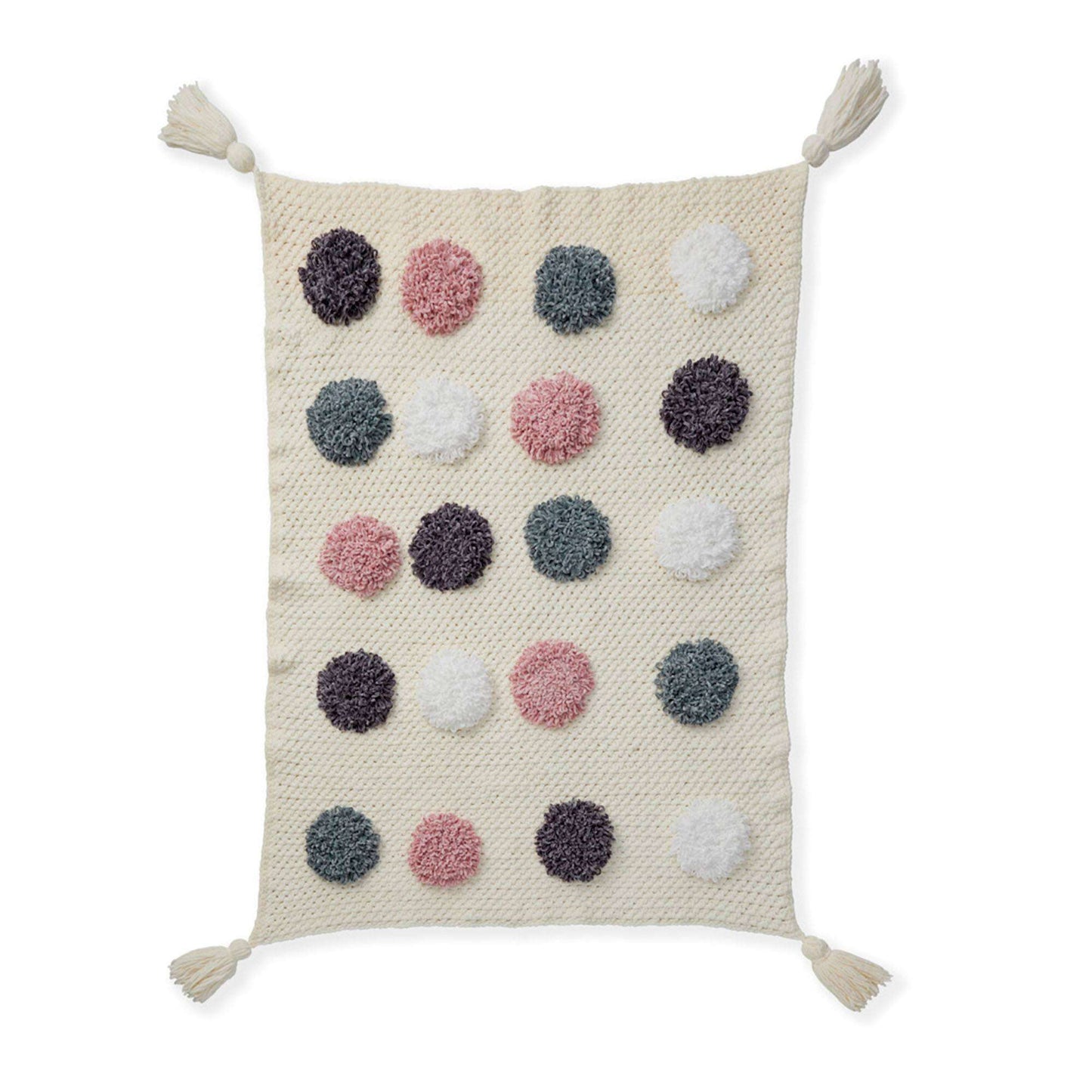 Bernat Loopy Dots Crochet Blanket (Digital Download)