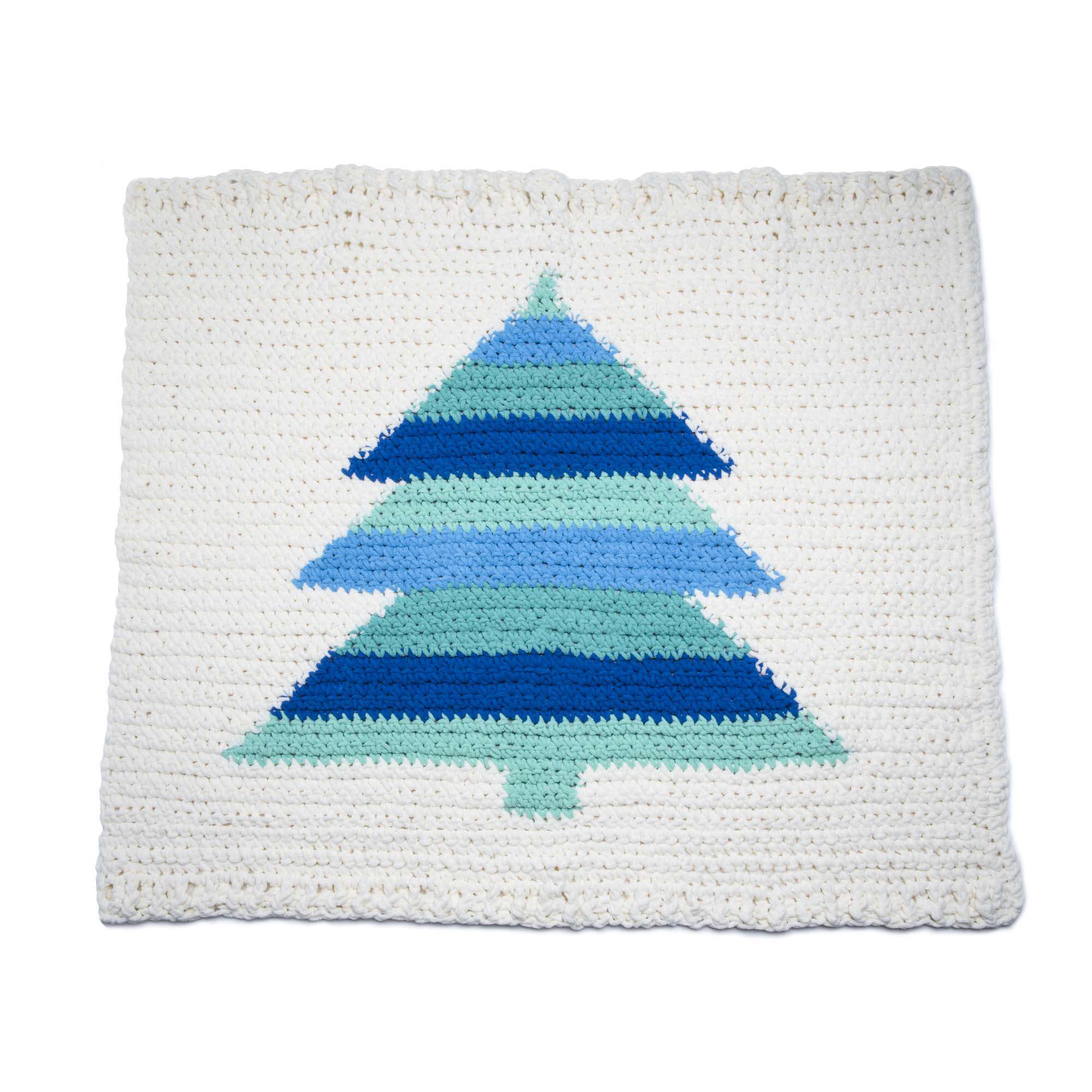 Bernat Cozy Crochet Tree Blanket (Digital Download)