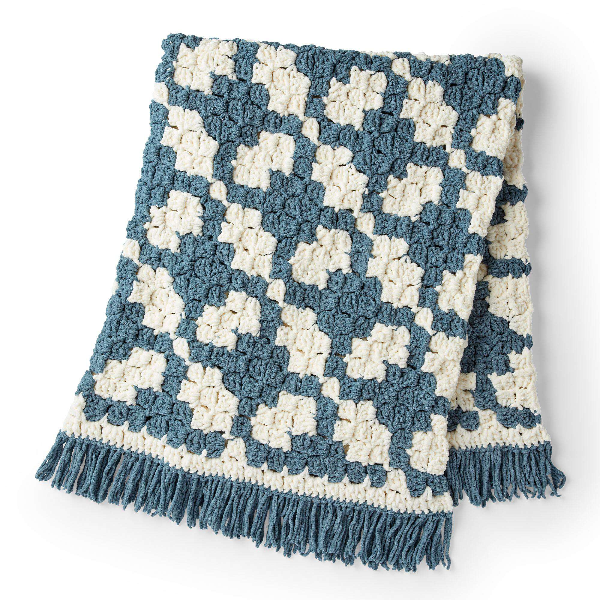 Bernat C2C Crochet Lattice Blanket (Digital Download)