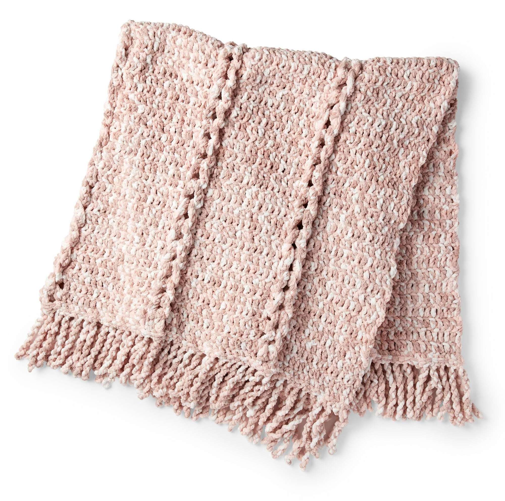 Bernat Twisting Braid Crochet Blanket (Digital Download)