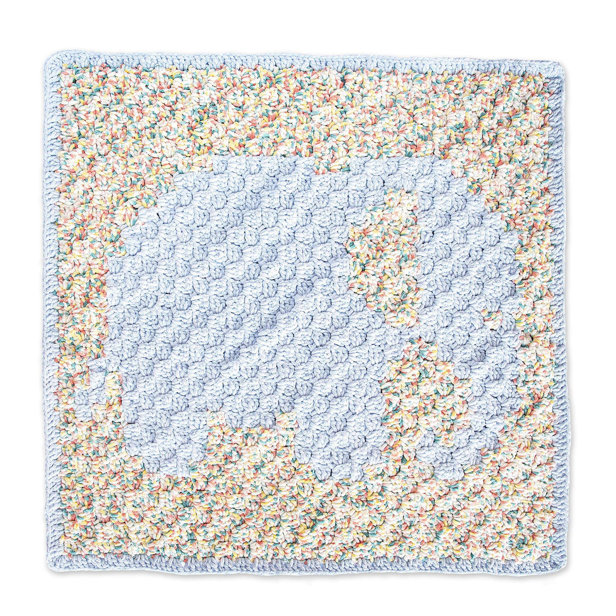Bernat Elephant Crochet Baby Blanket