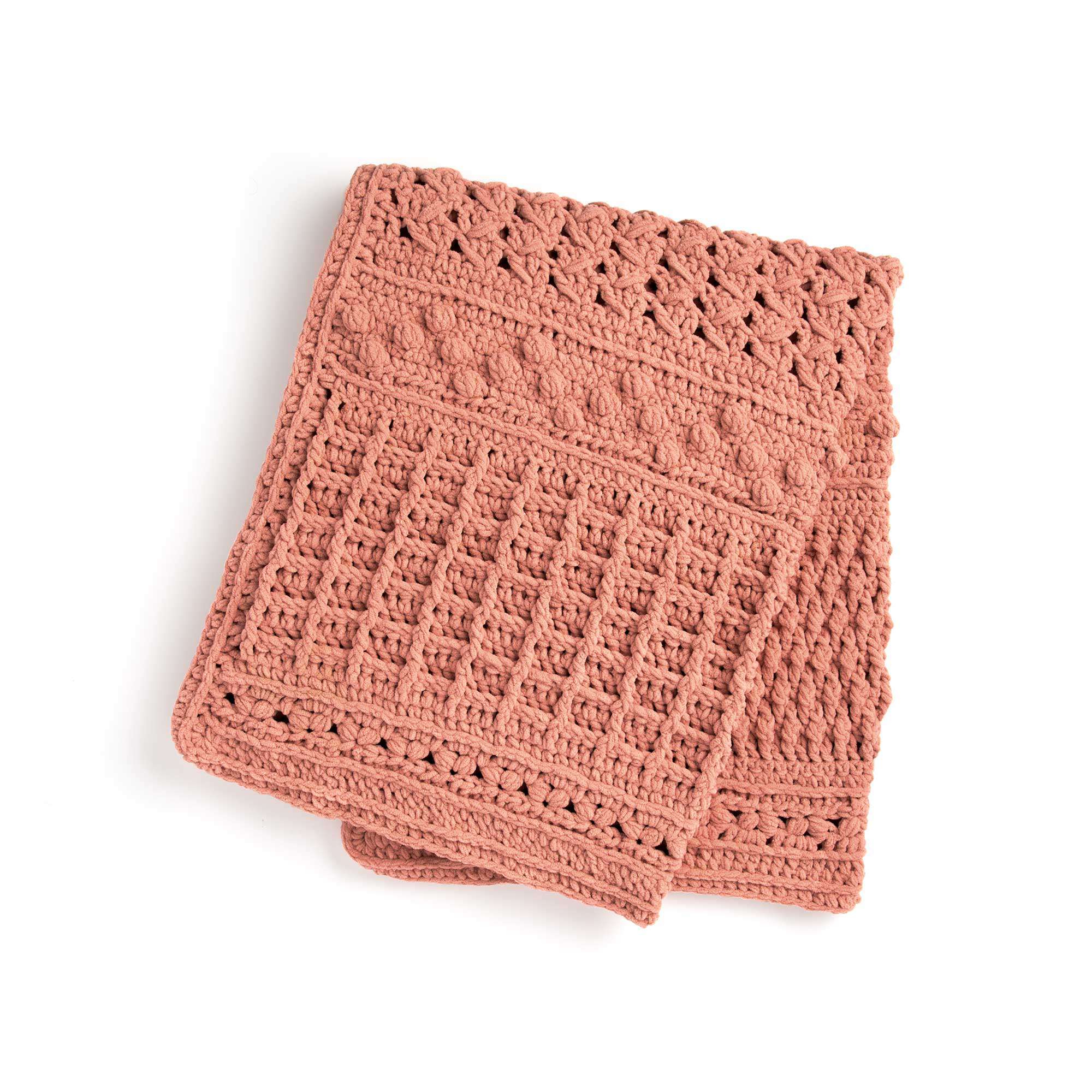 Bernat Blanket Sparkle Crochet Sampler Blanket (Digital Download)