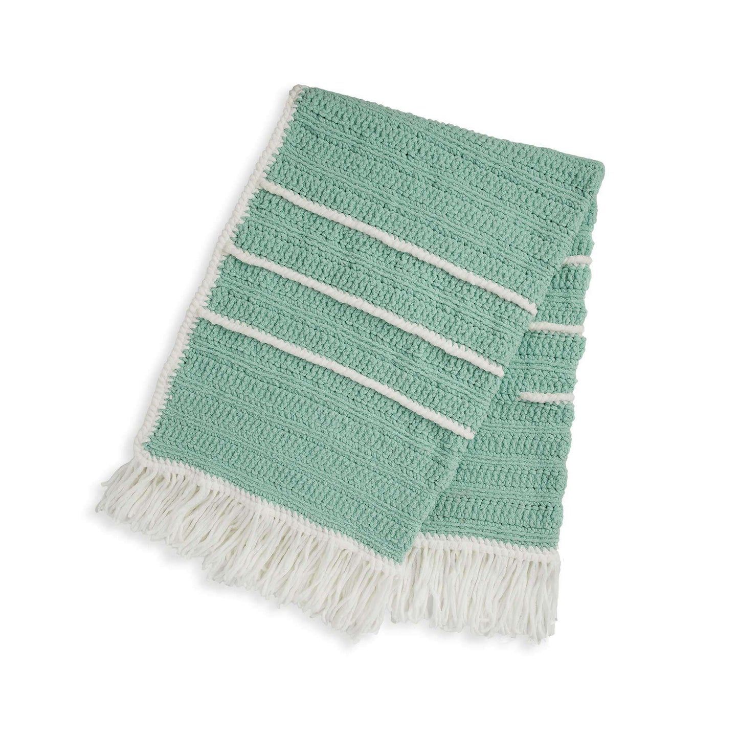 Bernat Crochet Petite Pinstripe Blanket (Digital Download)
