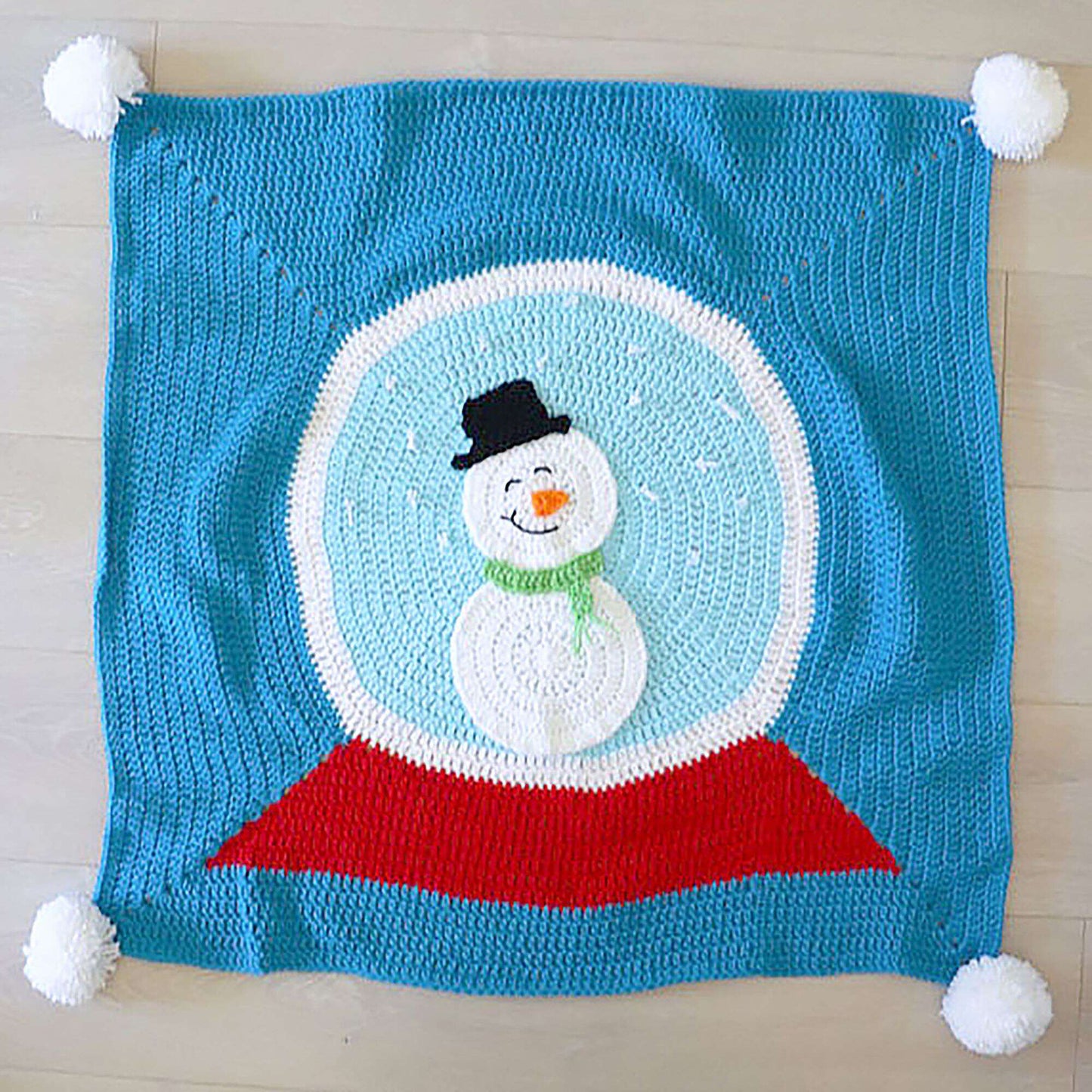 Bernat Snow Globe Crochet Blanket By Repeat Crafter Me (Digital Download)