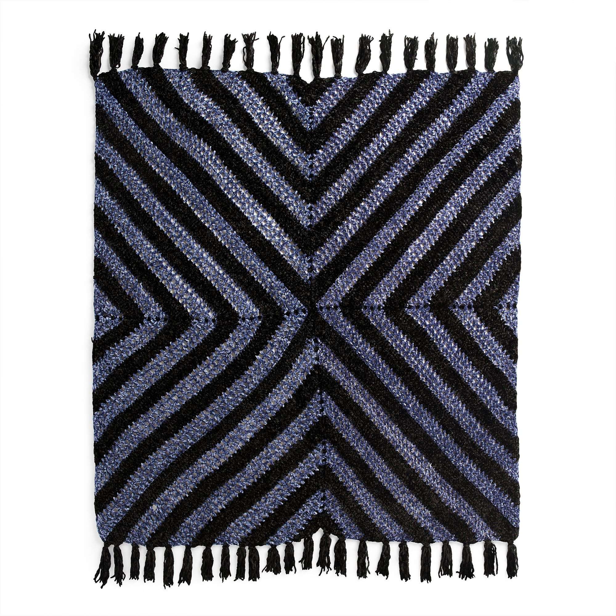 Bernat Velvet & Lace Crochet Blanket (Digital Download)