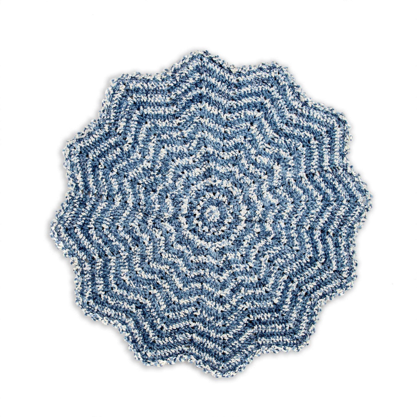Bernat Lots of Dots Crochet Baby Blanket (Digital Download)