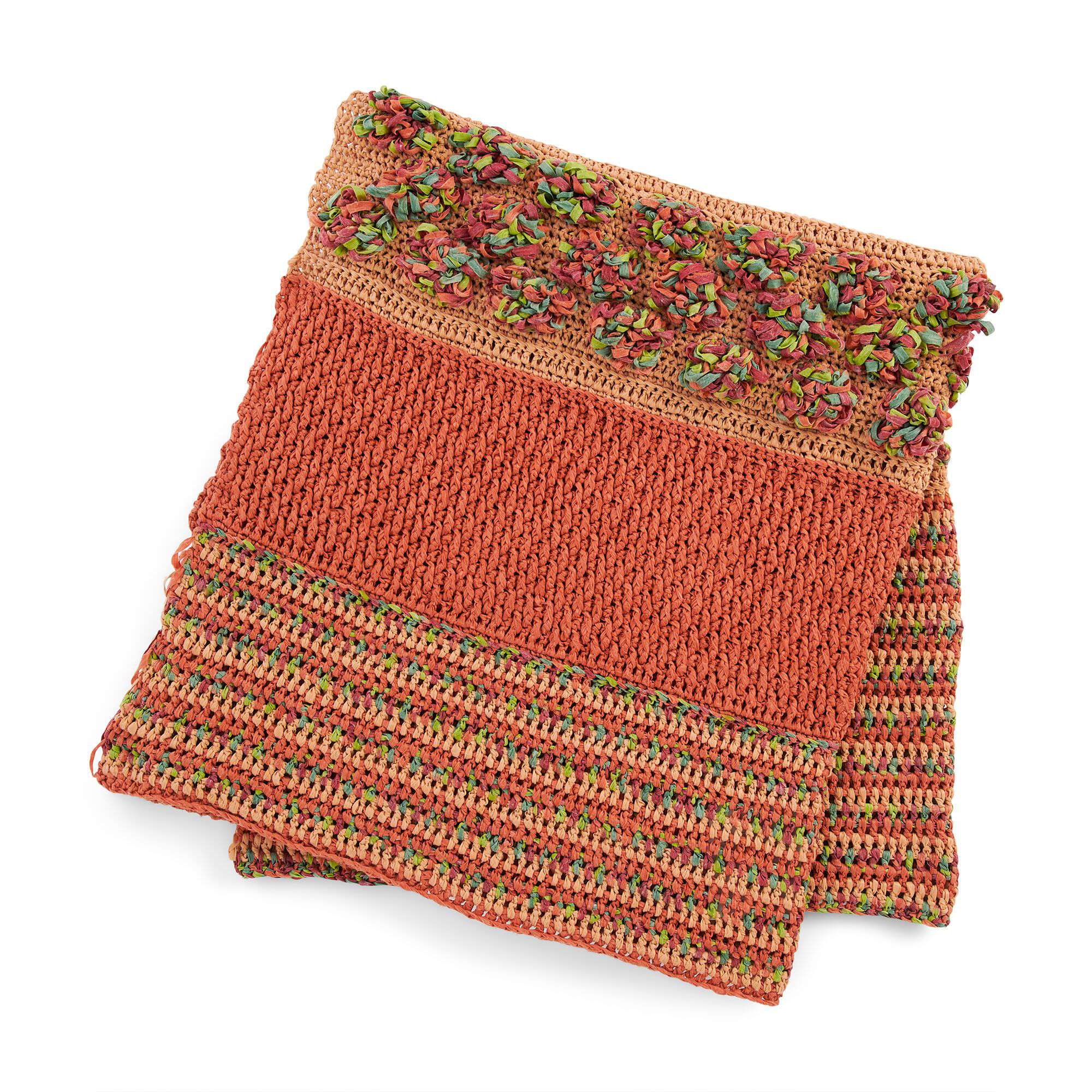 Bernat Stripes & Loops Crochet Blanket (Digital Download)