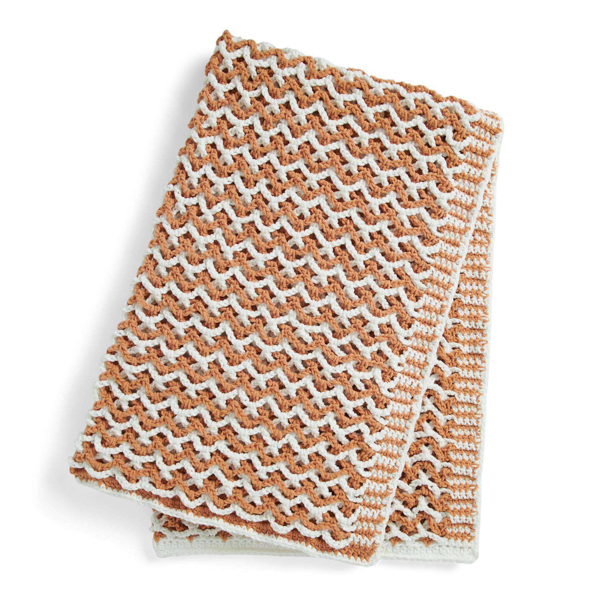 Bernat Lattice Crochet Blanket (Digital Download)