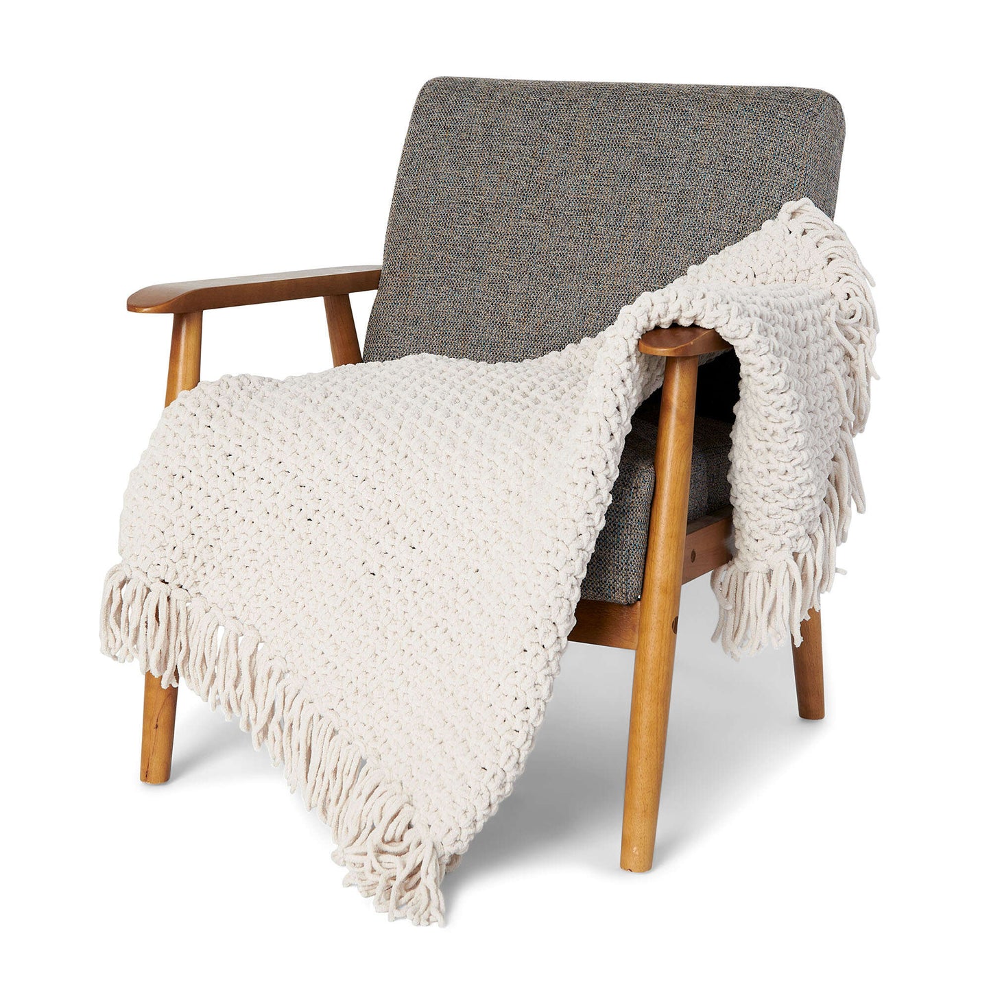 Bernat Misty Moss Stitch Crochet Lapghan (Digital Download)