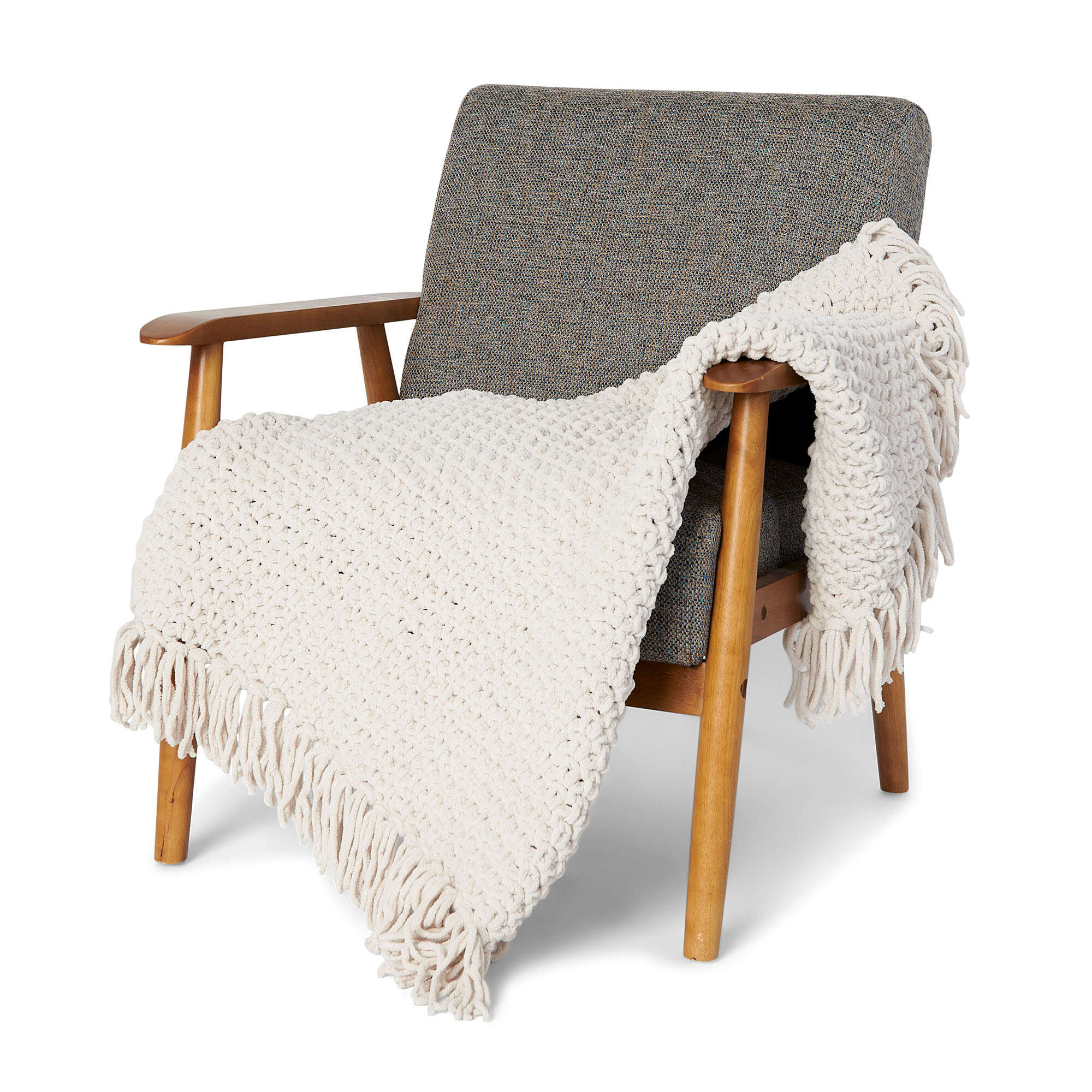 Bernat Misty Moss Stitch Crochet Lapghan (Digital Download)
