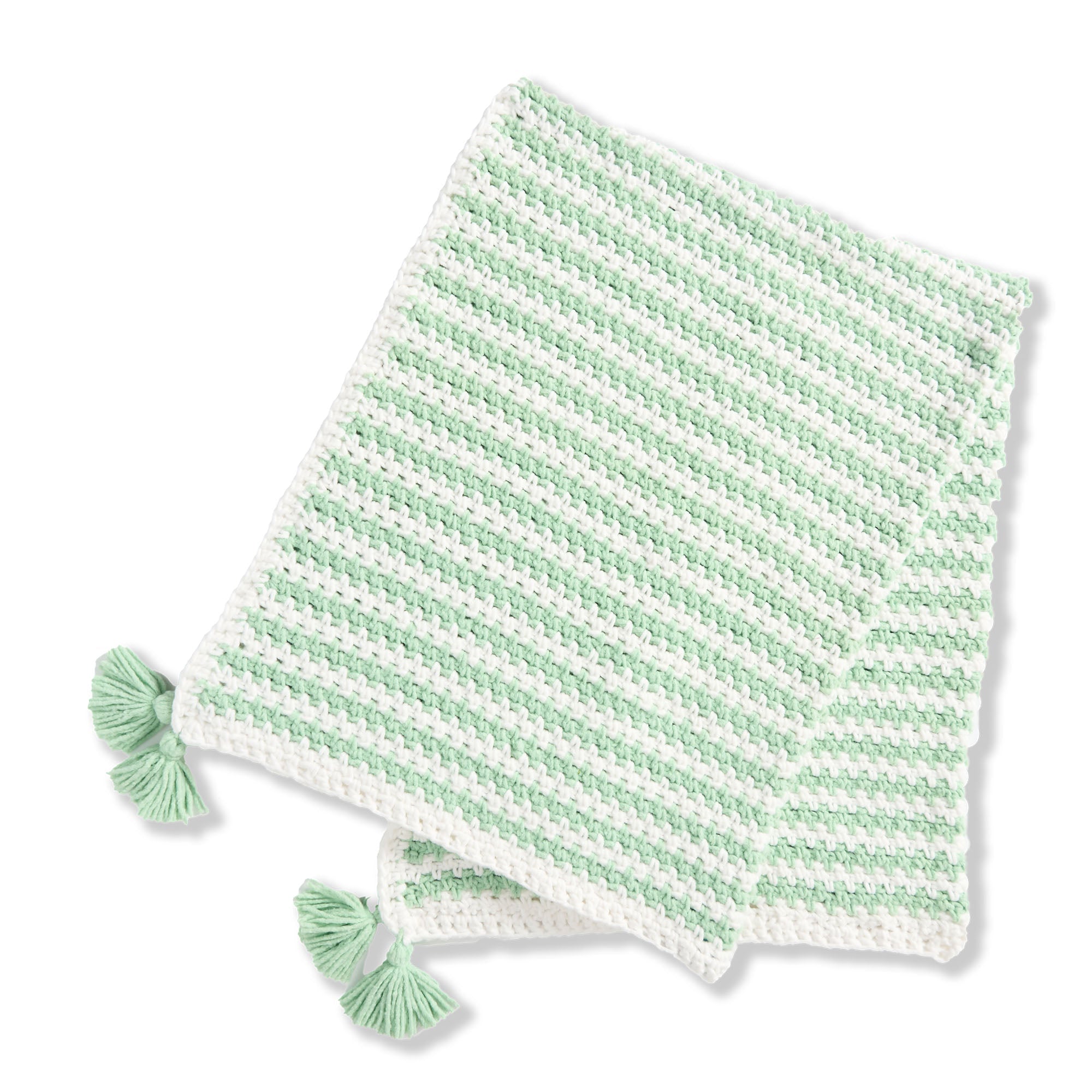 Bernat Simple Stripes Crochet Blanket (Digital Download)