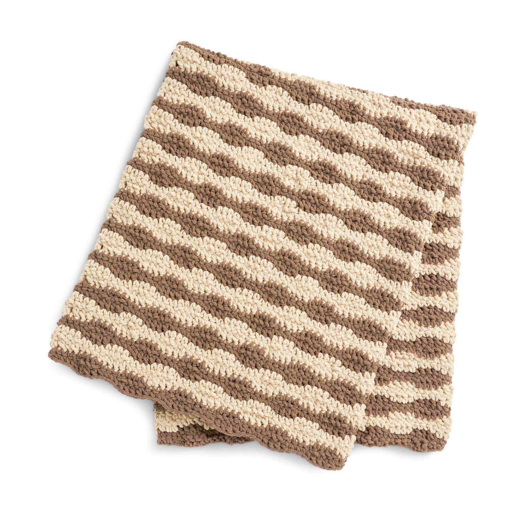 Bernat Calming Waves Crochet Blanket (Digital Download)