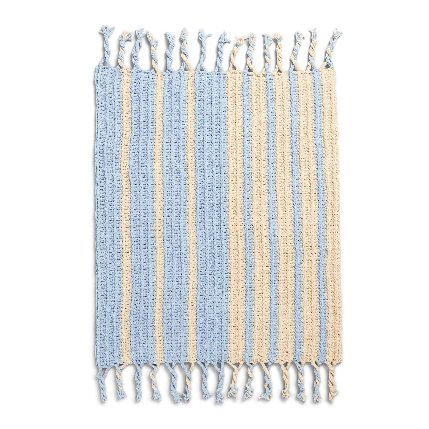 Bernat Vertical Ridges Crochet Blanket (Digital Download)