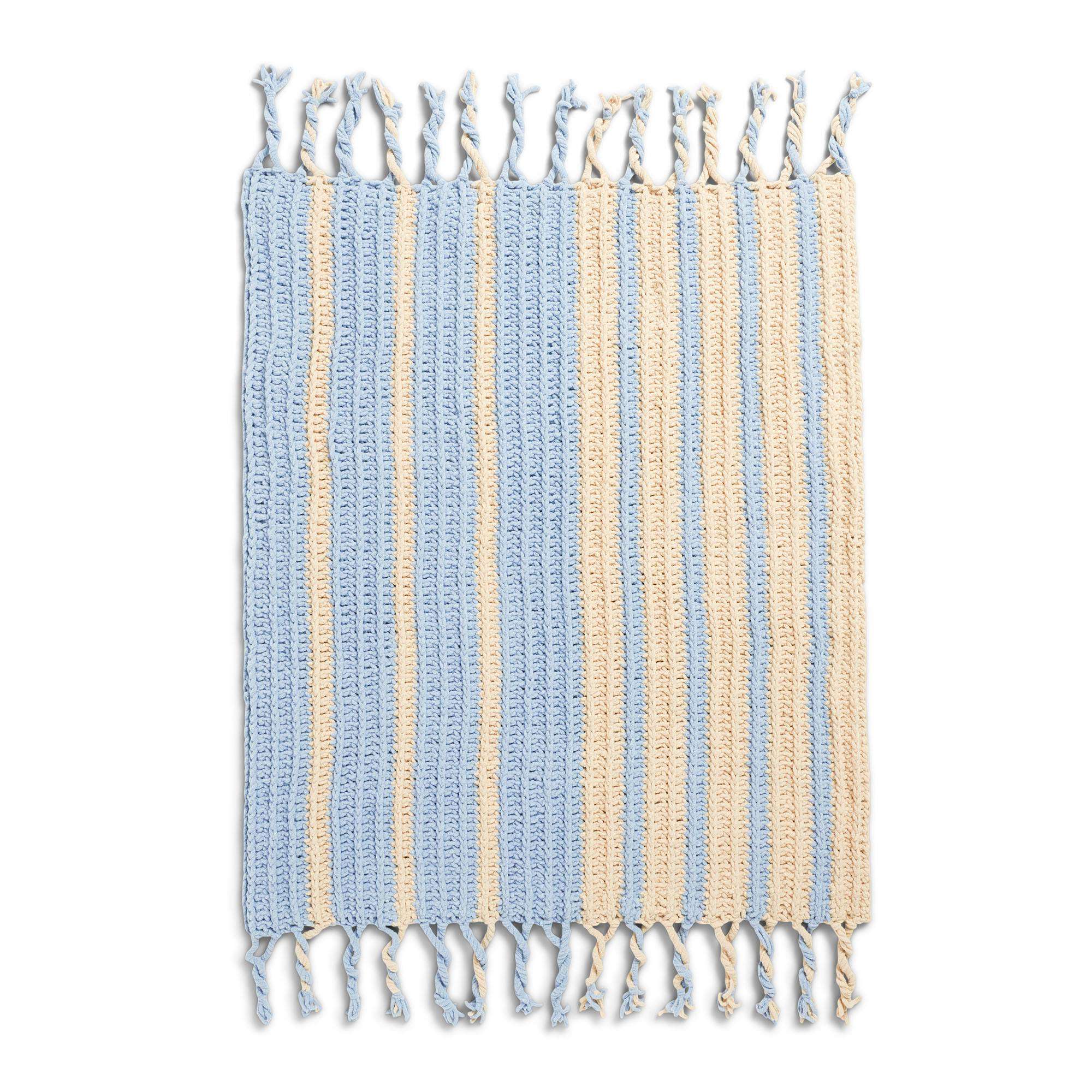 Bernat Vertical Ridges Crochet Blanket (Digital Download)
